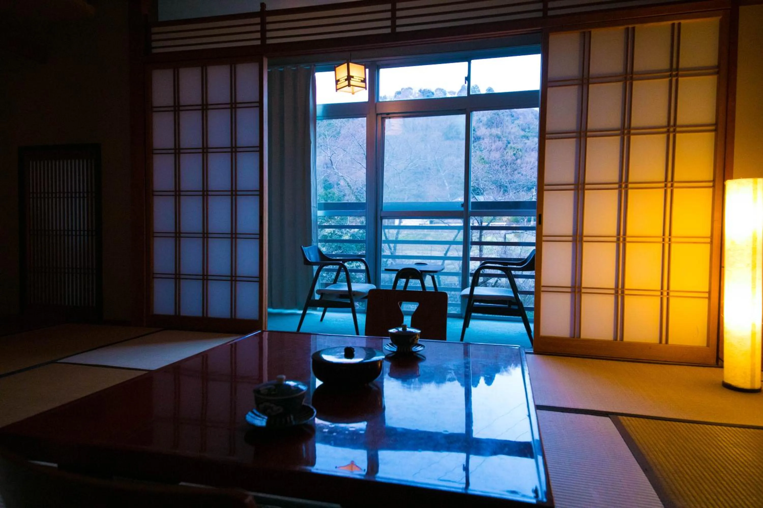 Photo of the whole room in Ryokan Seishounagon