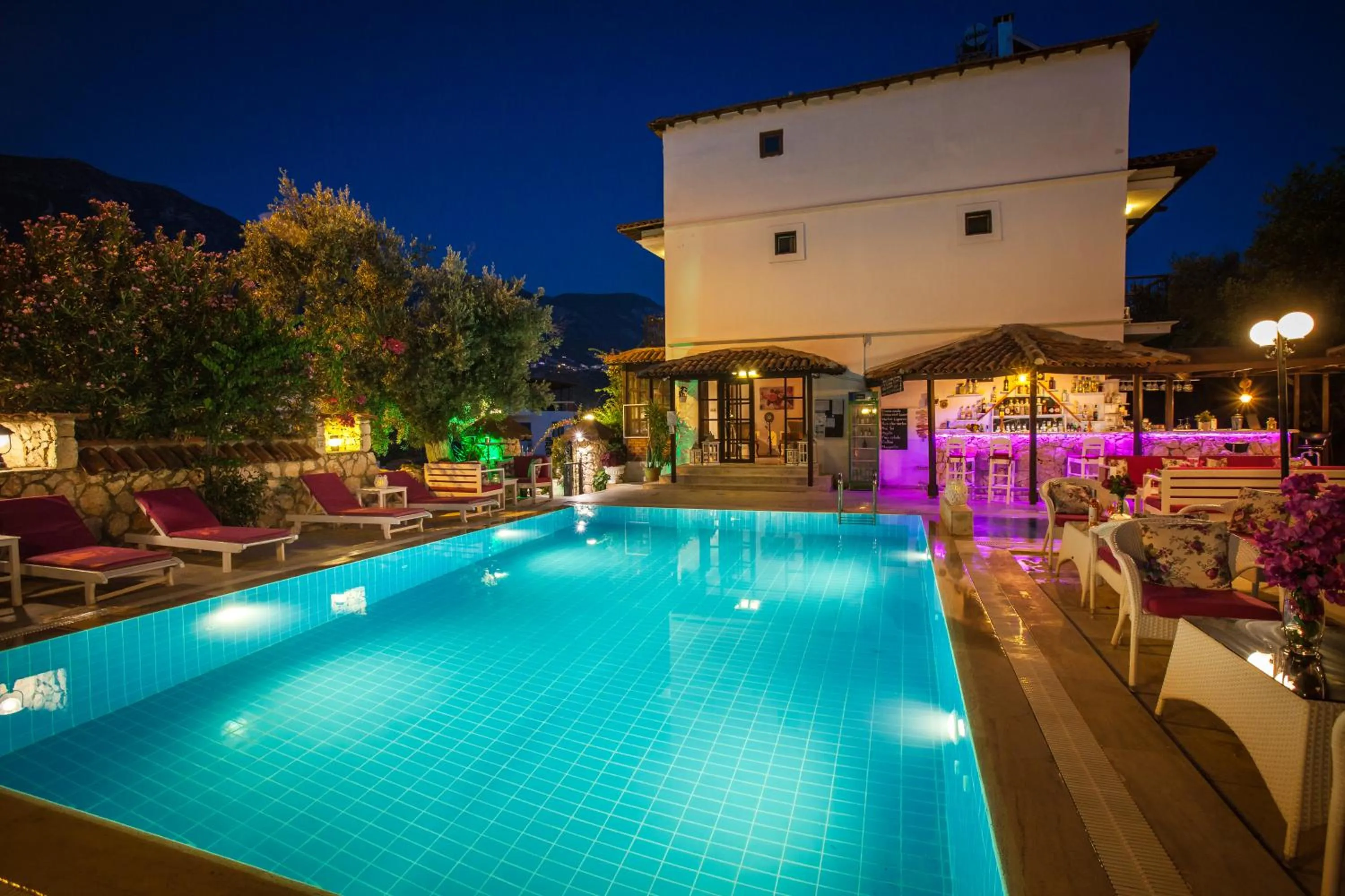 Pool view in Papermoon Hotel & Apartments