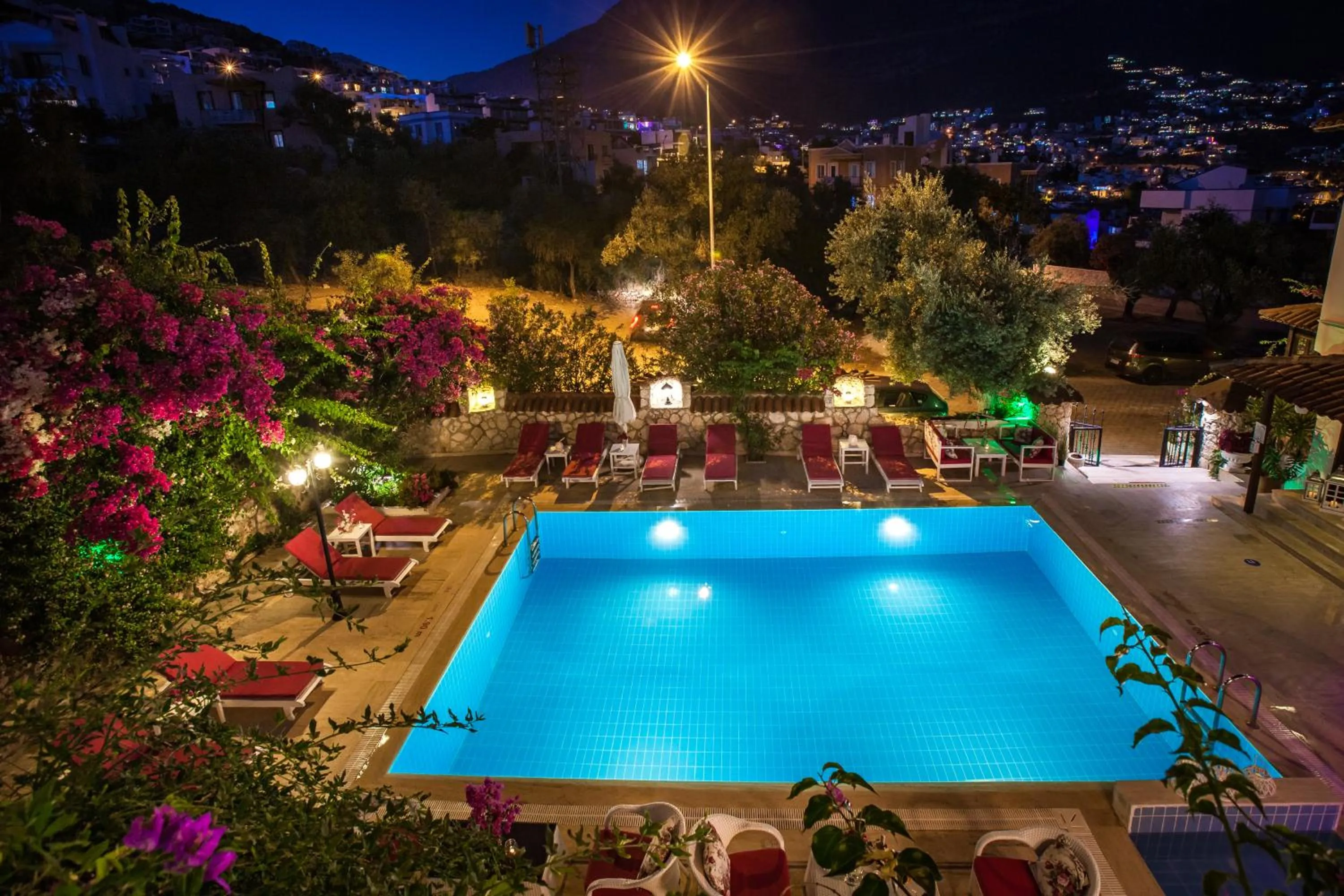 Pool view in Papermoon Hotel & Apartments