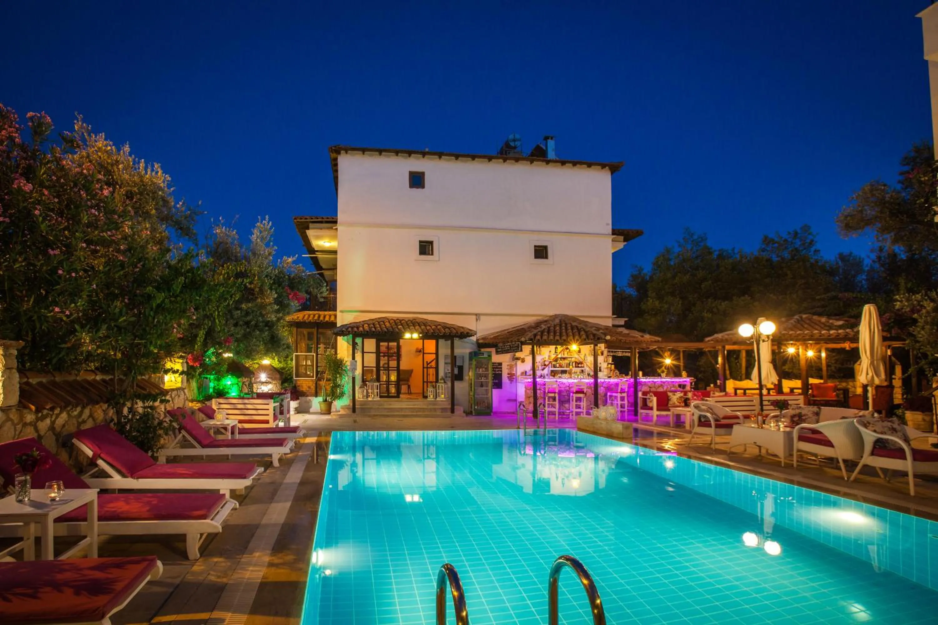 Pool view in Papermoon Hotel & Apartments