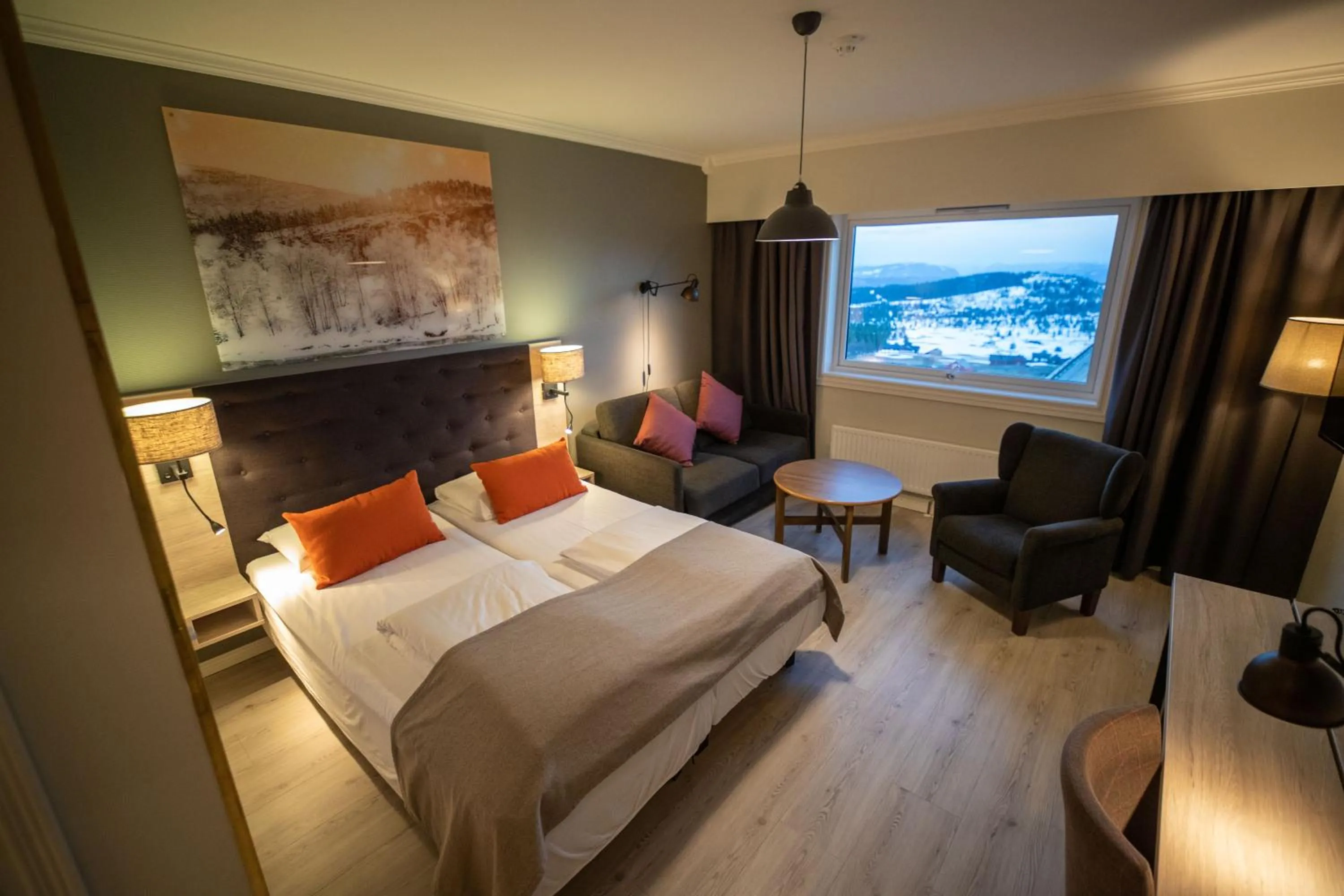 Photo of the whole room, Bed in Storefjell Resort