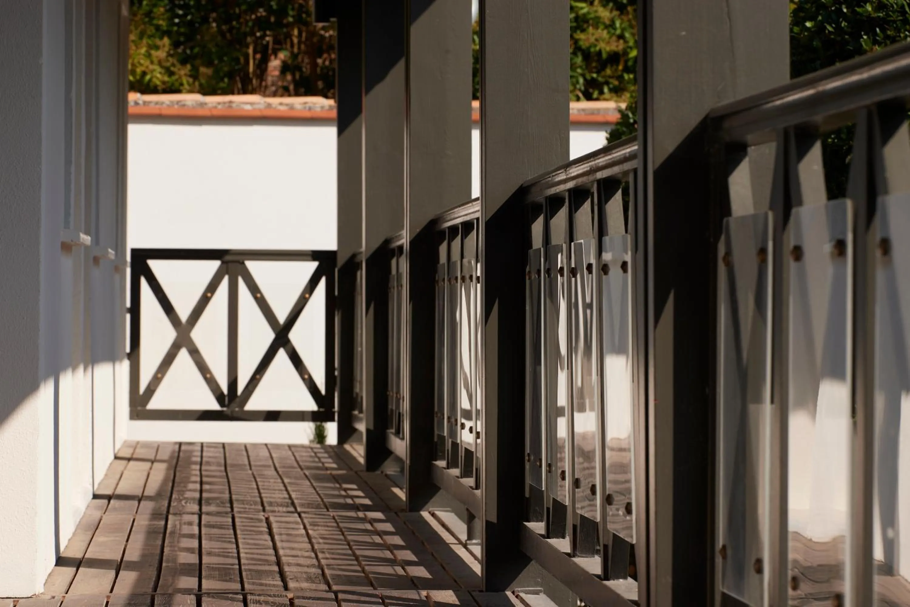 Balcony/Terrace in Best Western Premier Hotel des Vignes et des Anges