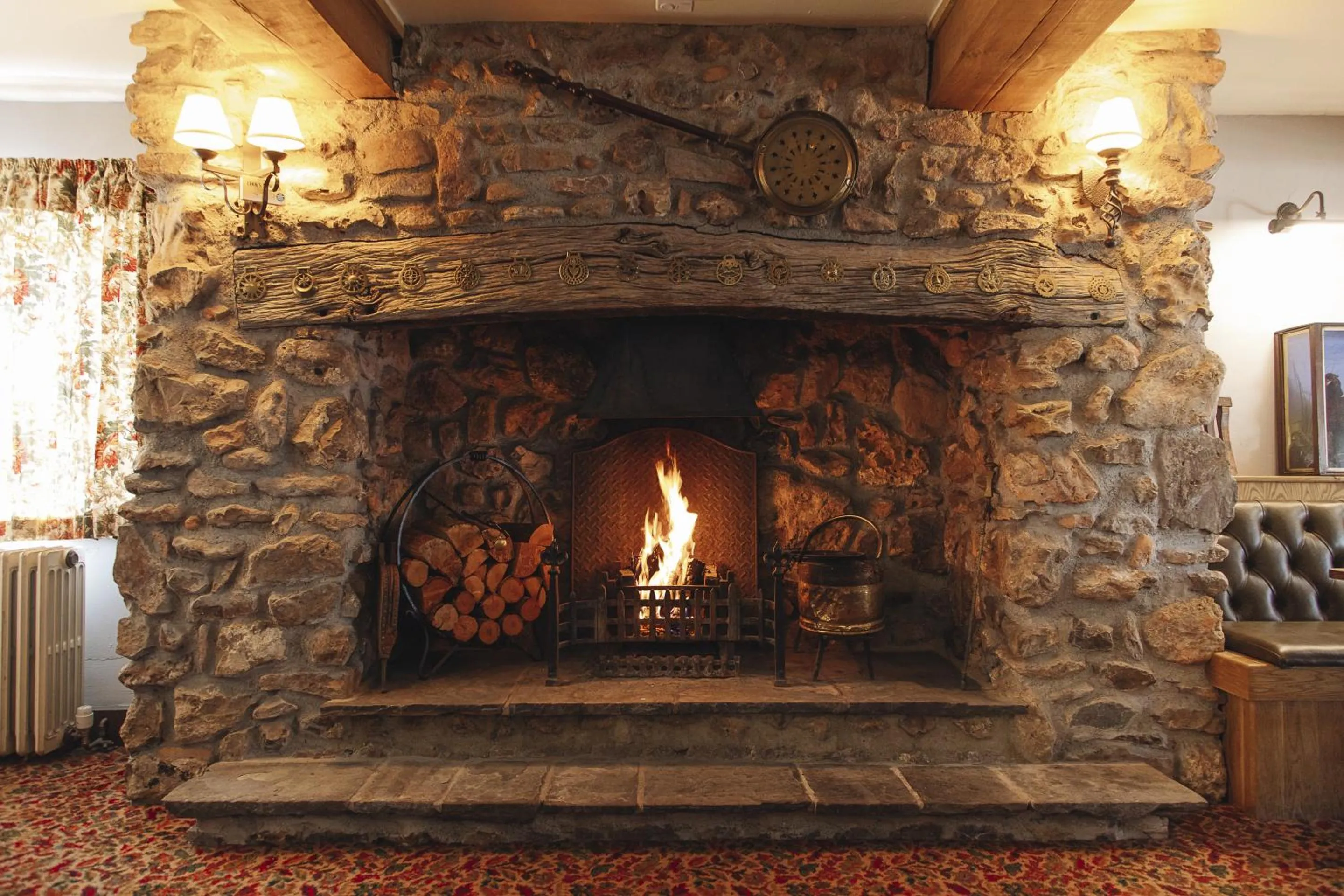 Lounge or bar in The Blue Ball Inn