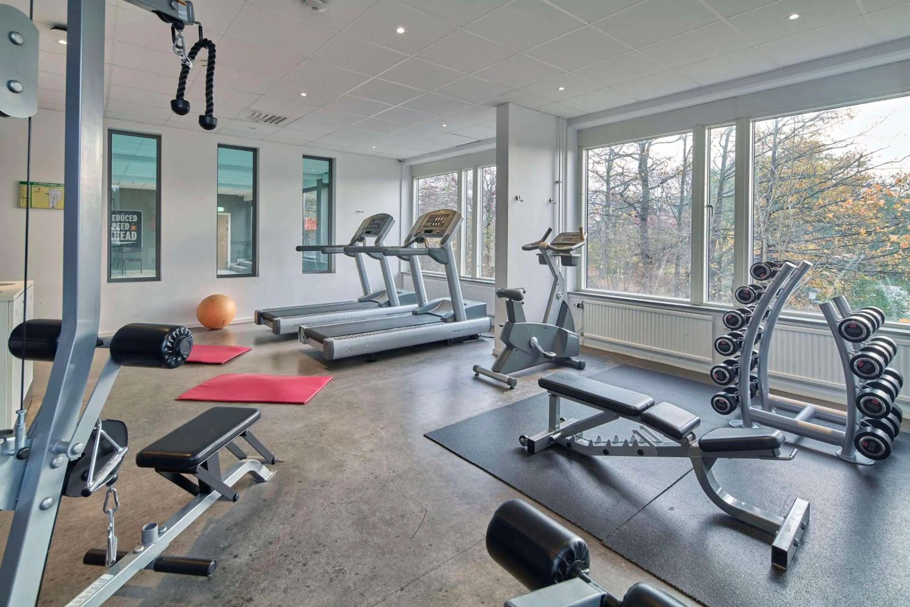 Fitness centre/facilities in Scandic Södertälje