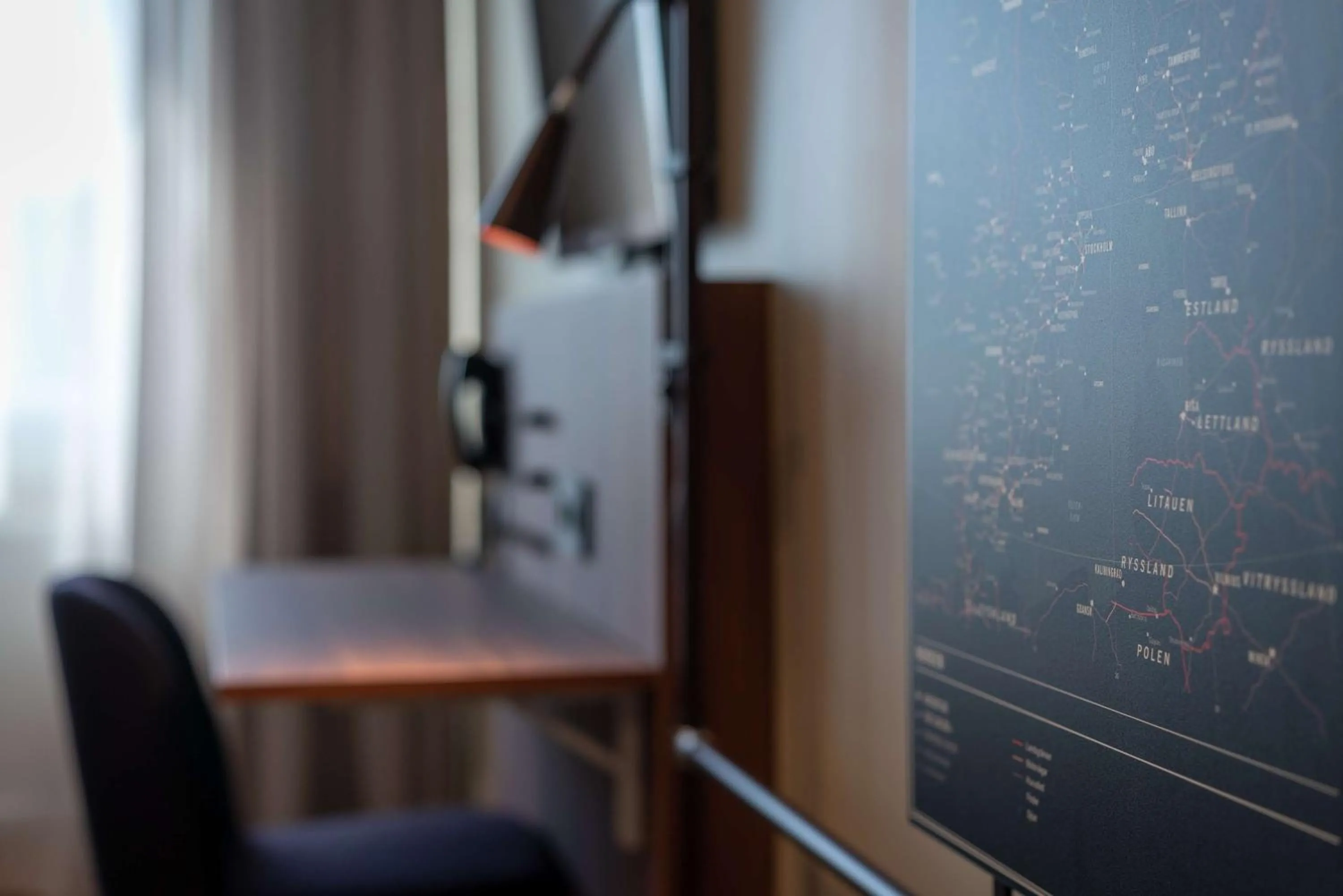 Bedroom in Scandic Södertälje