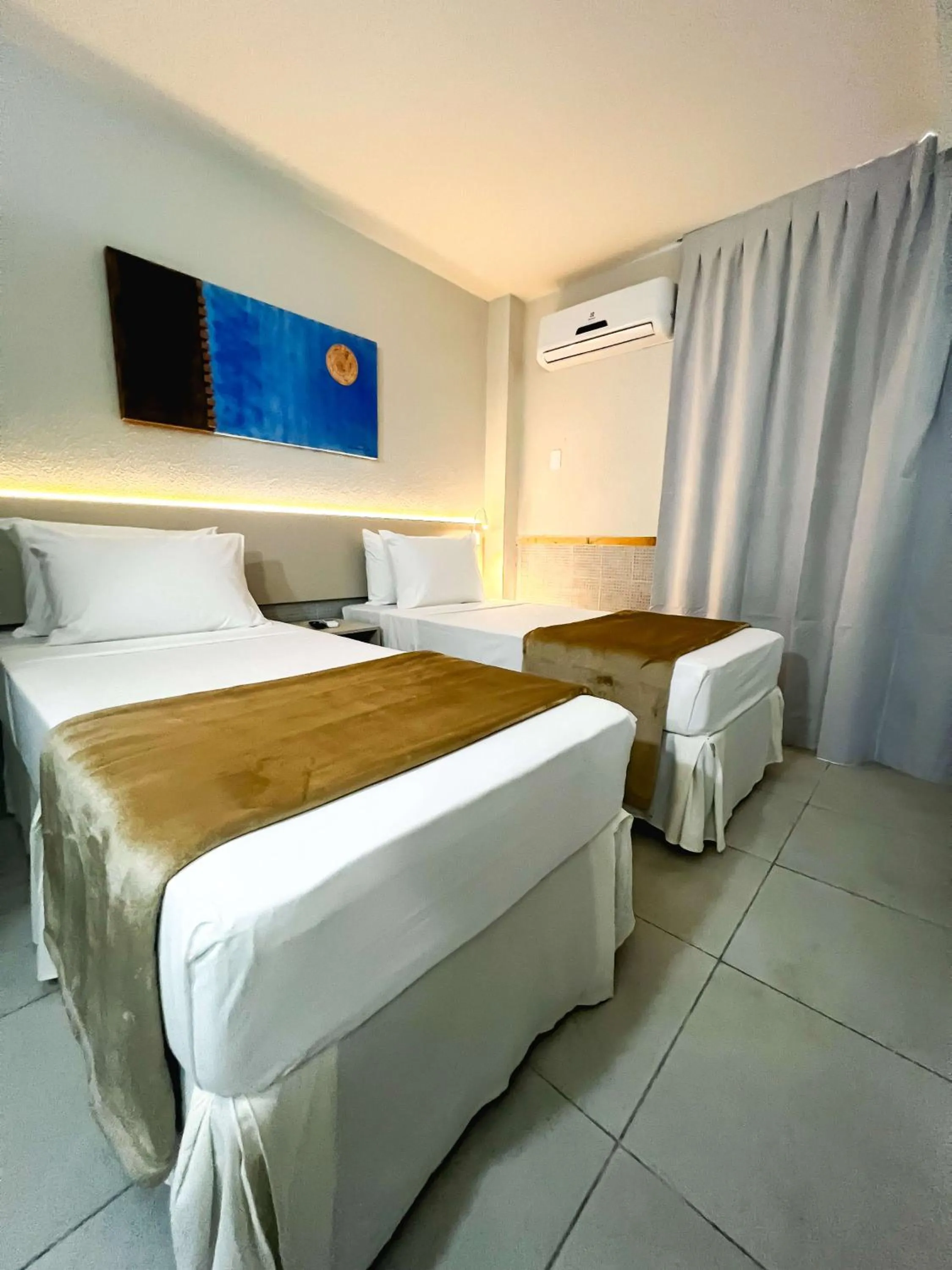 Bedroom, Bed in Smart Hotel João Pessoa