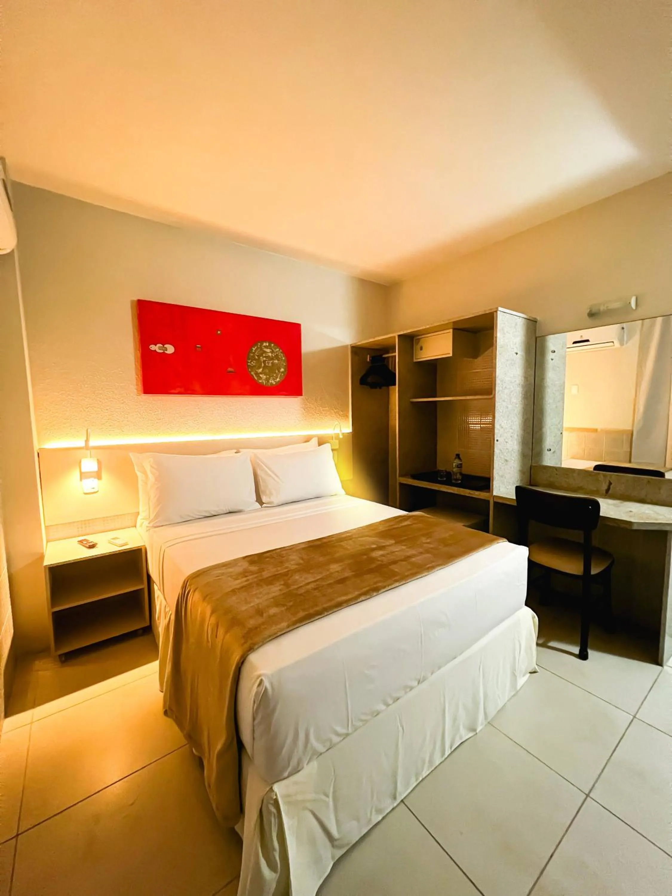 Bedroom, Bed in Smart Hotel João Pessoa