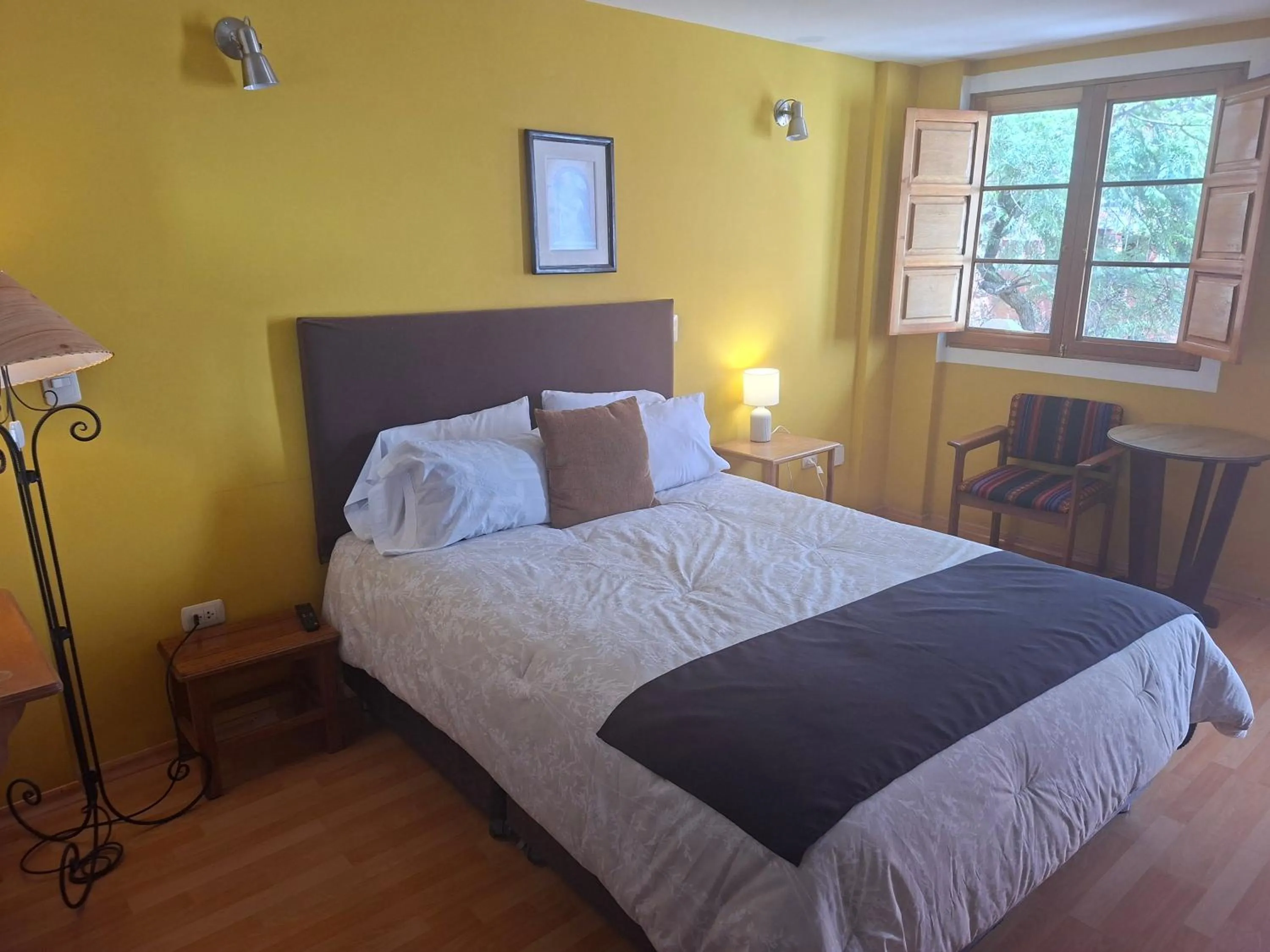 Bed in Posada Nueva España