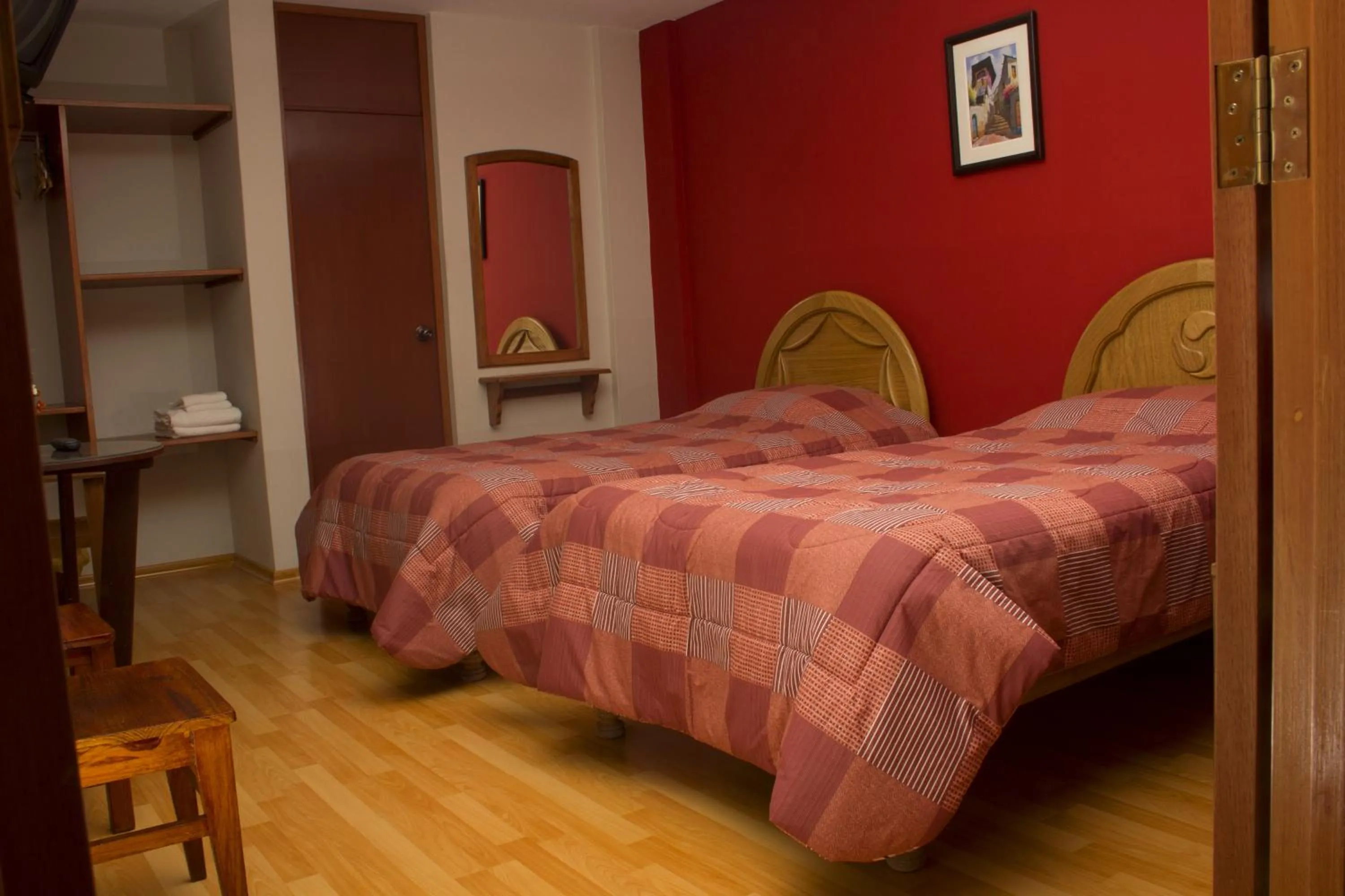 Bed in Posada Nueva España