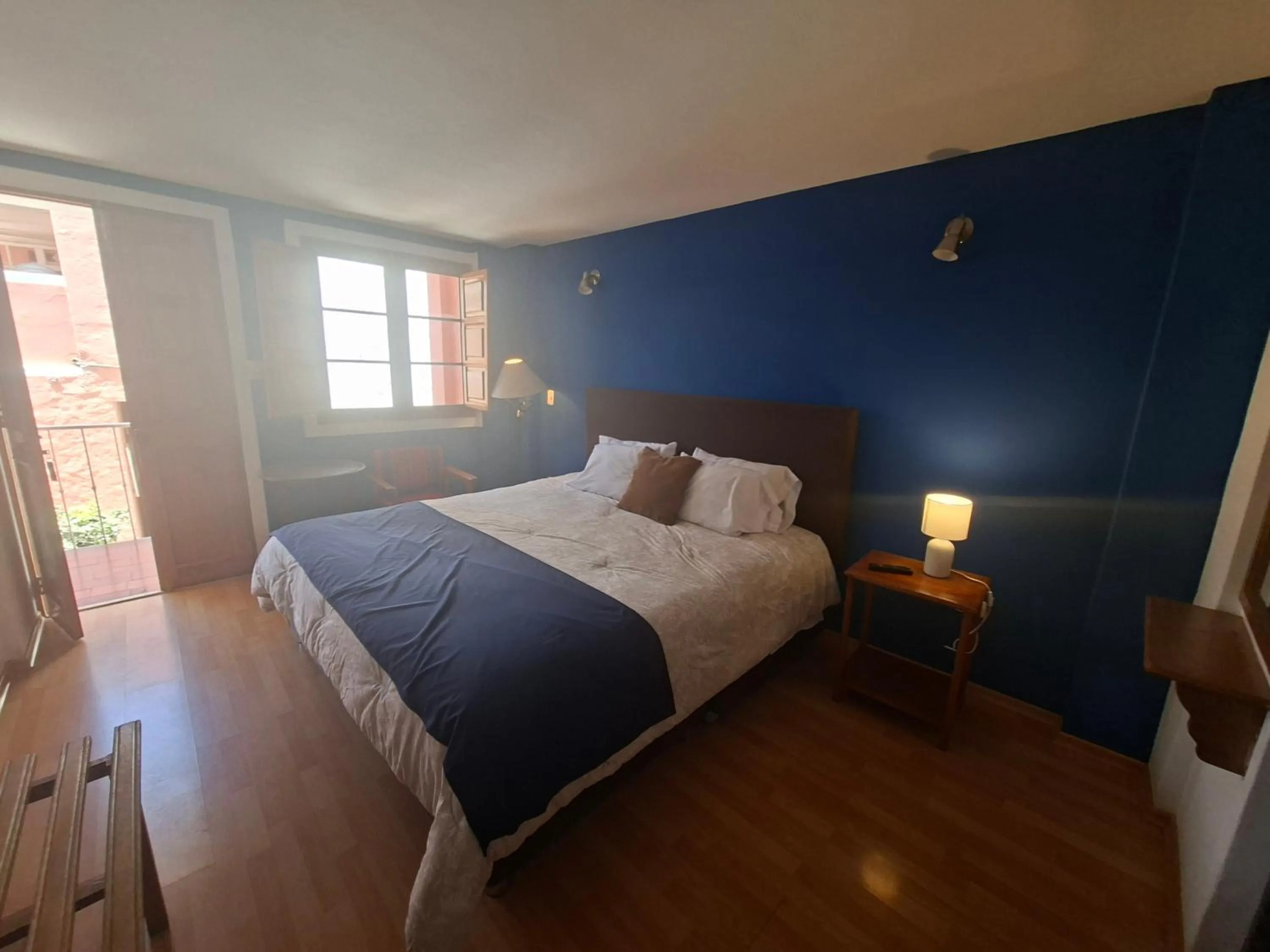 Bed in Posada Nueva España