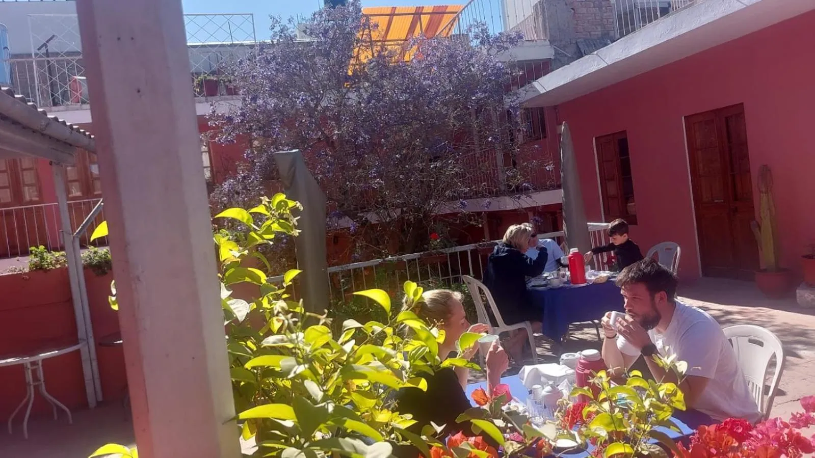 Breakfast in Posada Nueva España