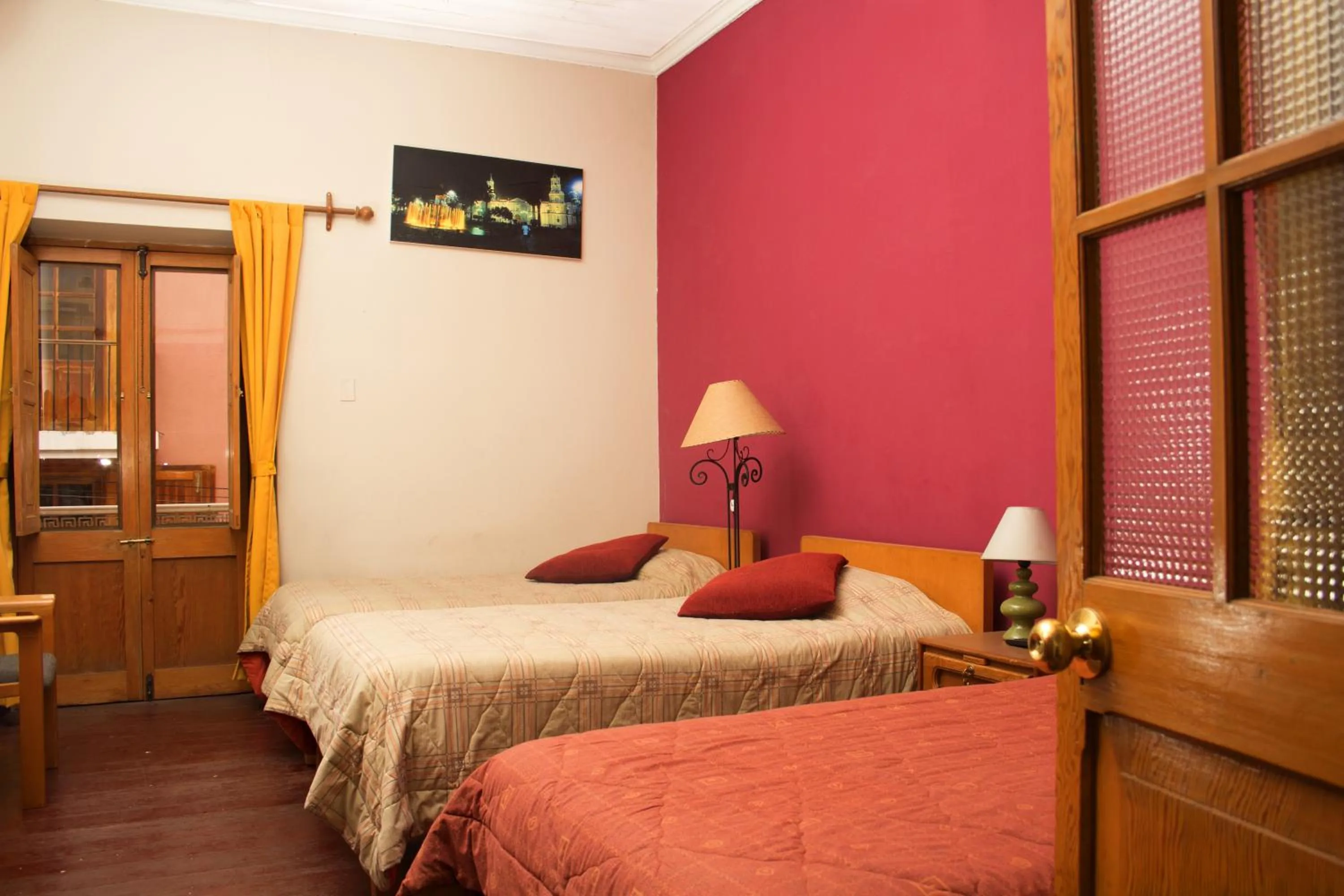 Bed in Posada Nueva España