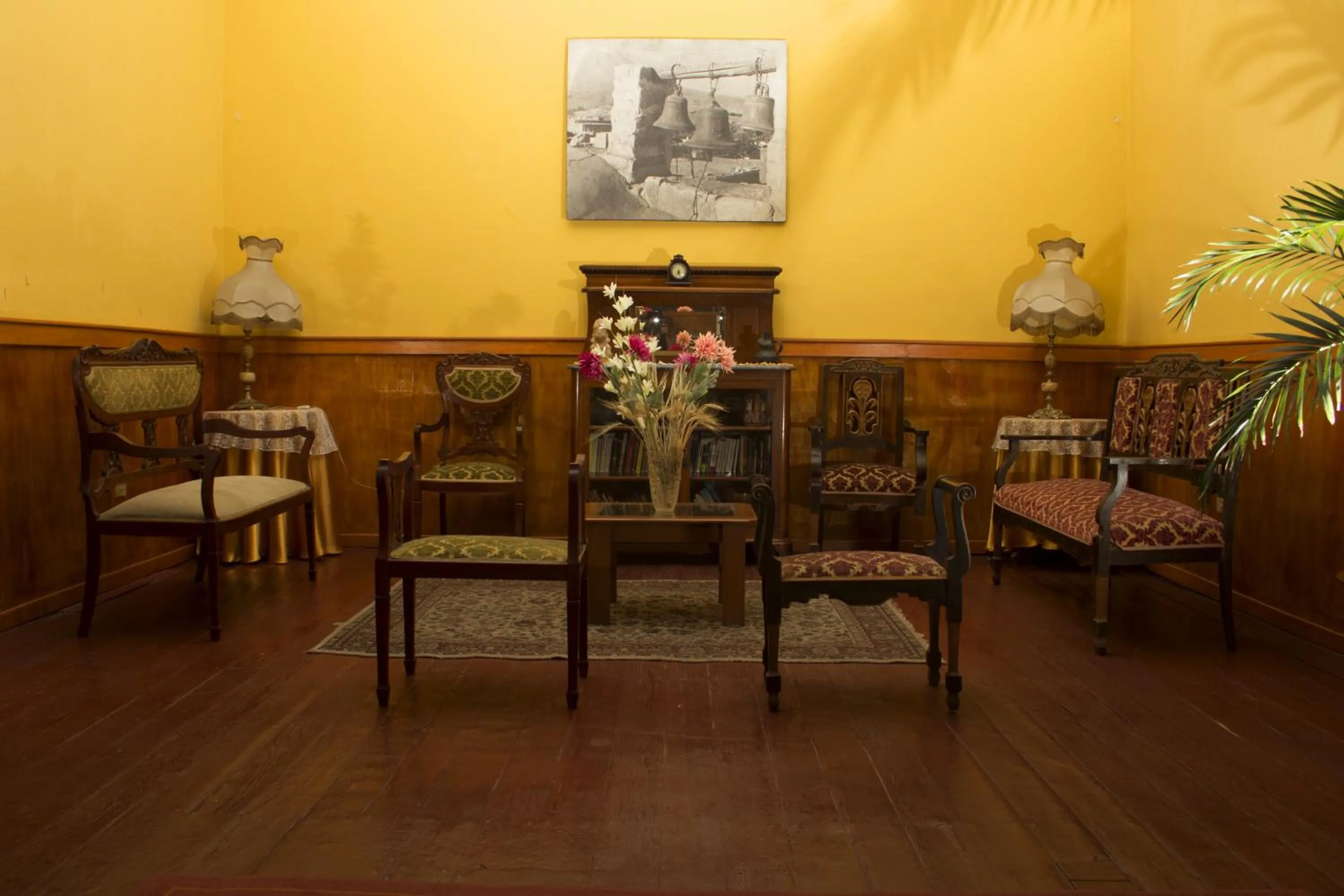 Communal lounge/ TV room in Posada Nueva España