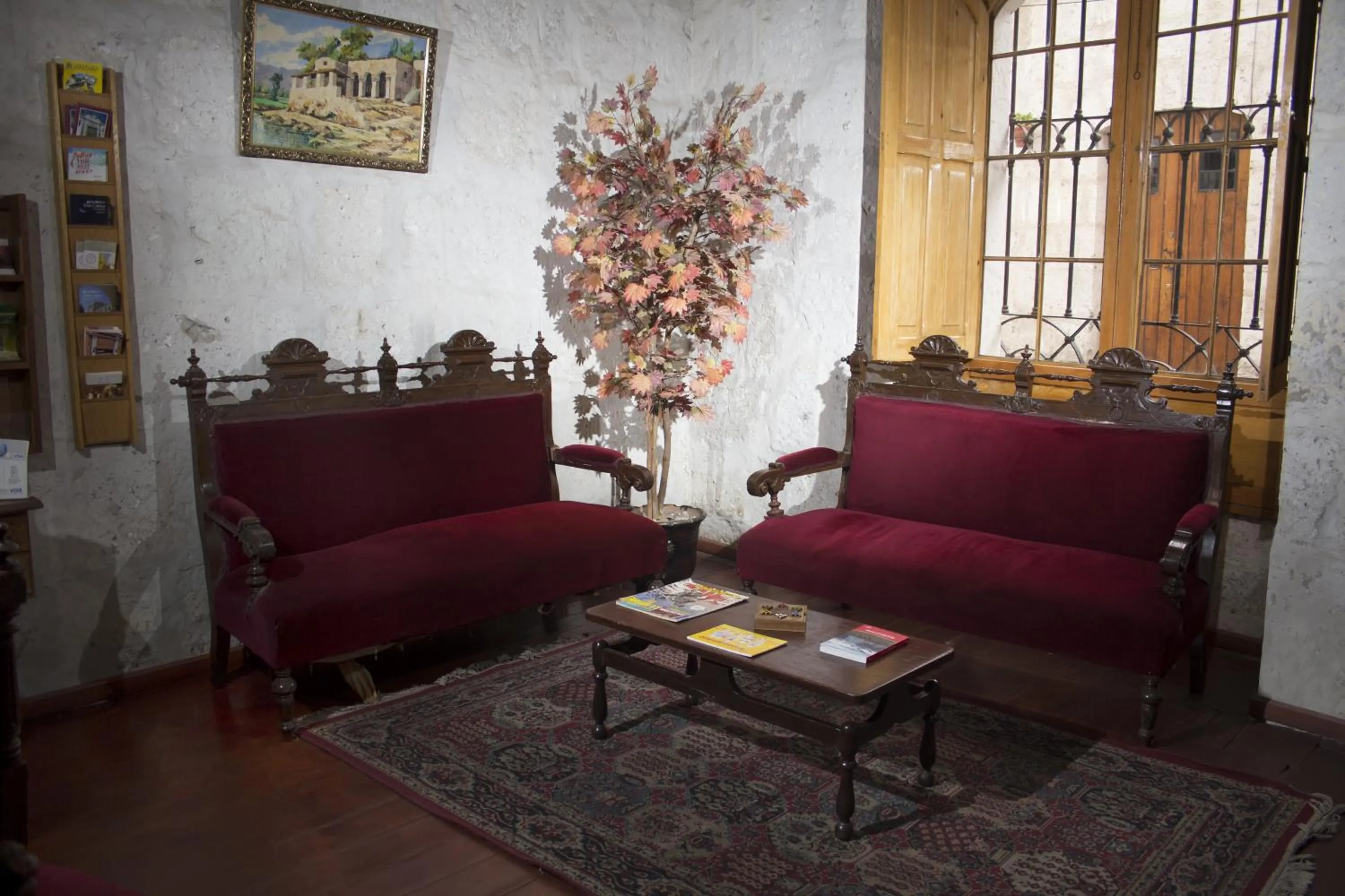 Lobby or reception in Posada Nueva España