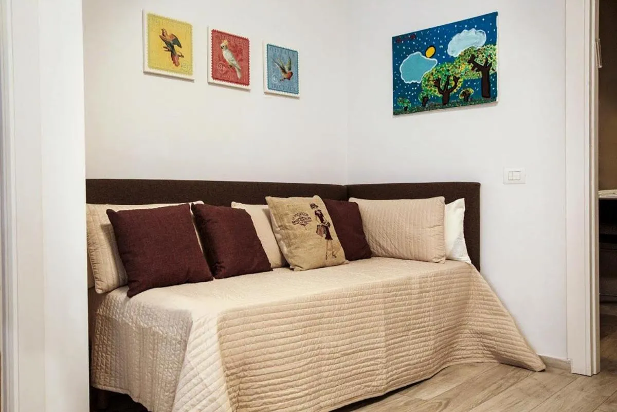 Bed in CHEZROMYK the Kosher B&B