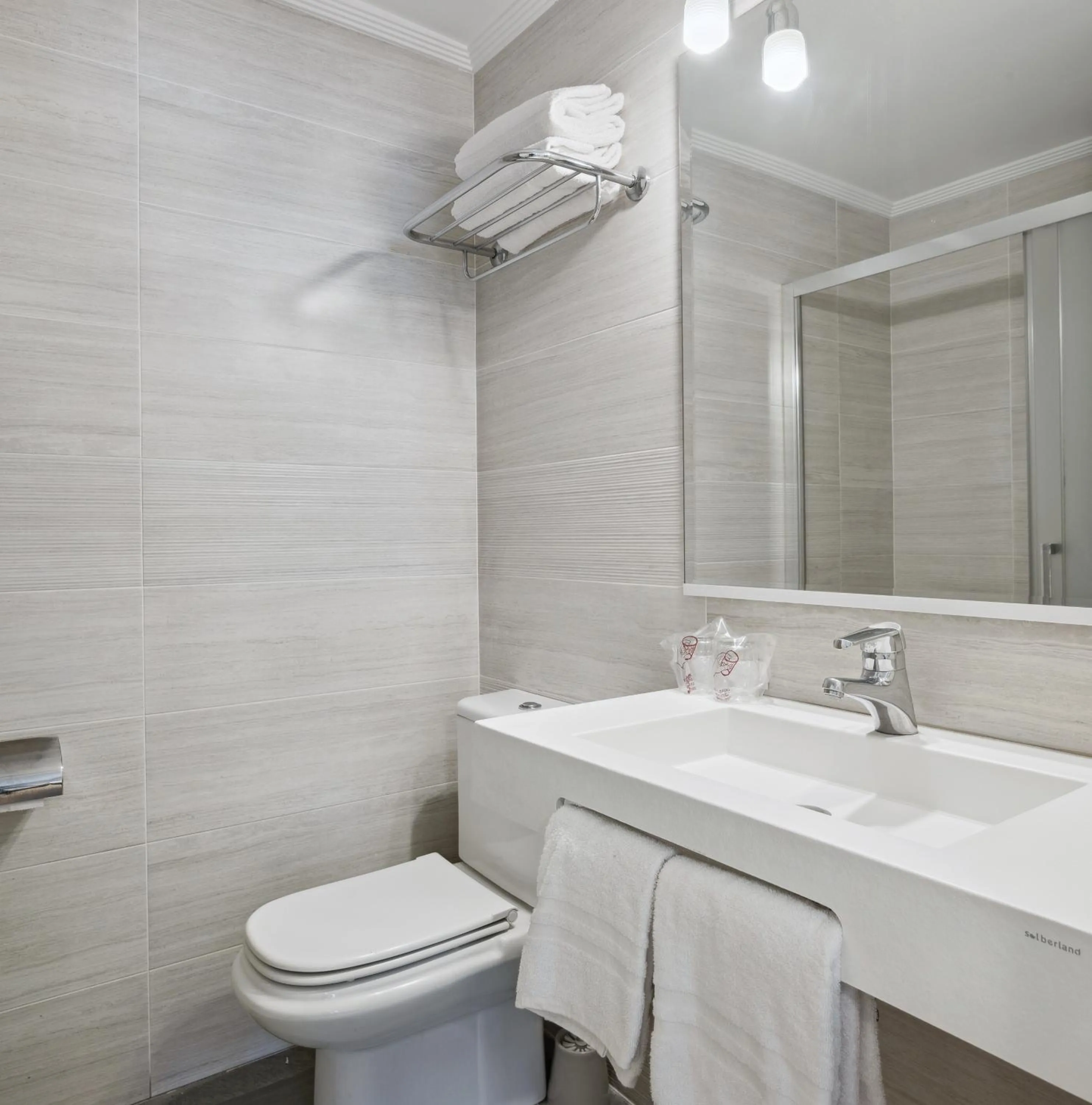 Bathroom in Hotel Venta de Etxalar