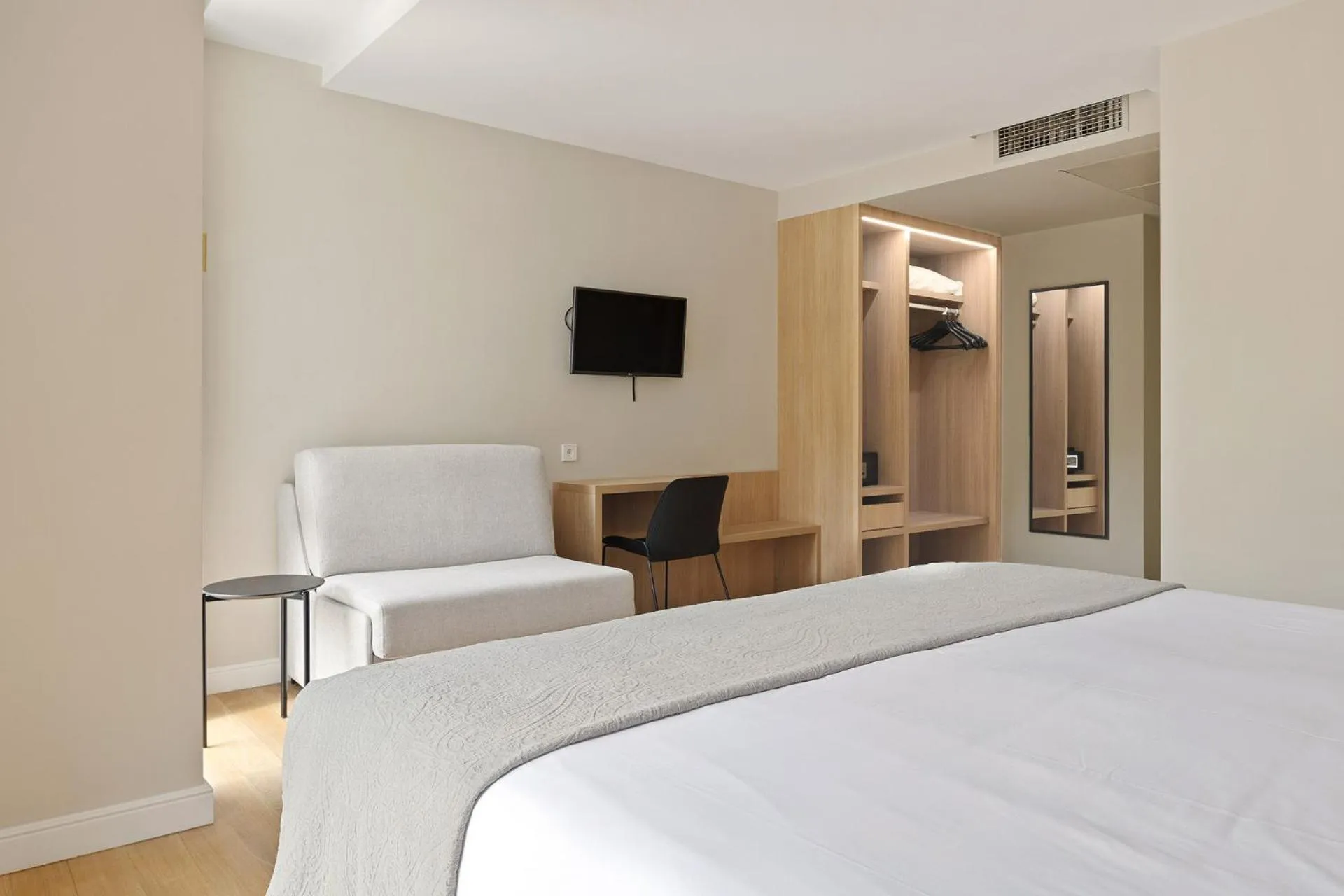 Bed in Hotel Venta de Etxalar