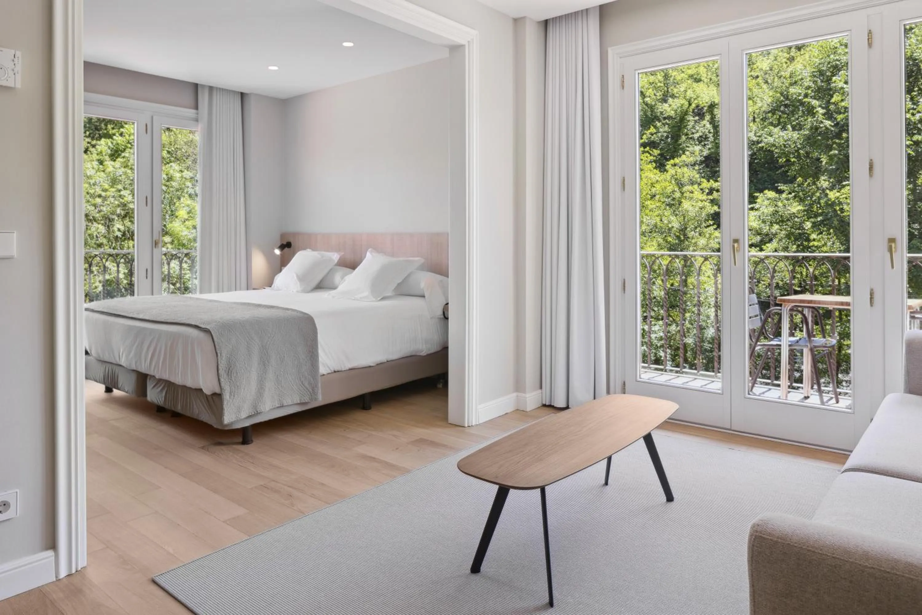 Bed in Hotel Venta de Etxalar