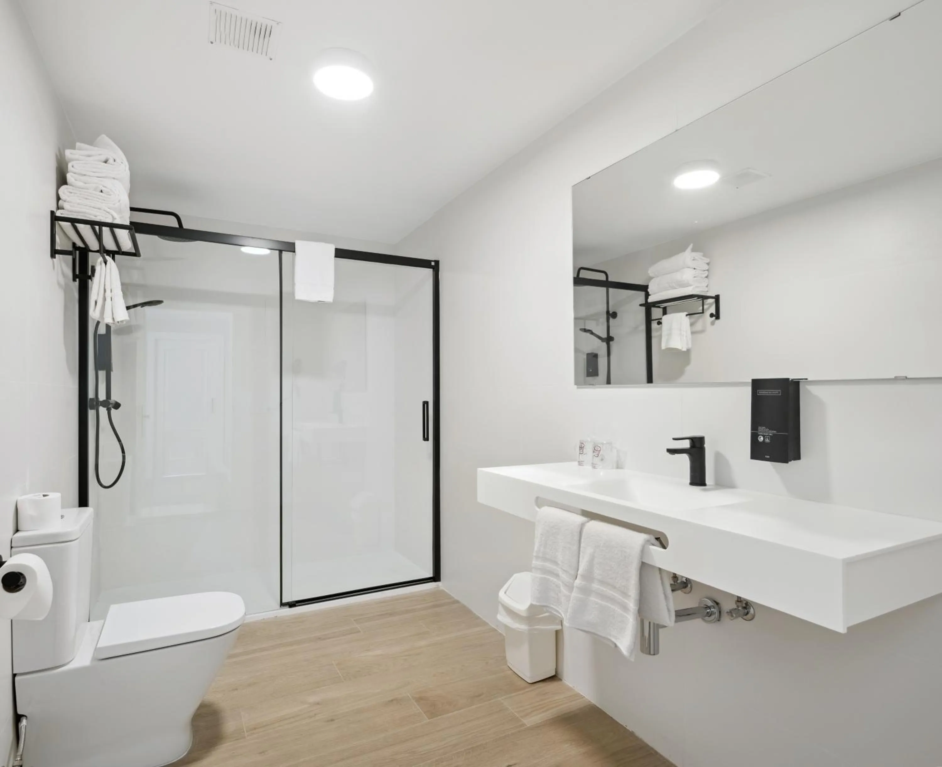 Bathroom in Hotel Venta de Etxalar