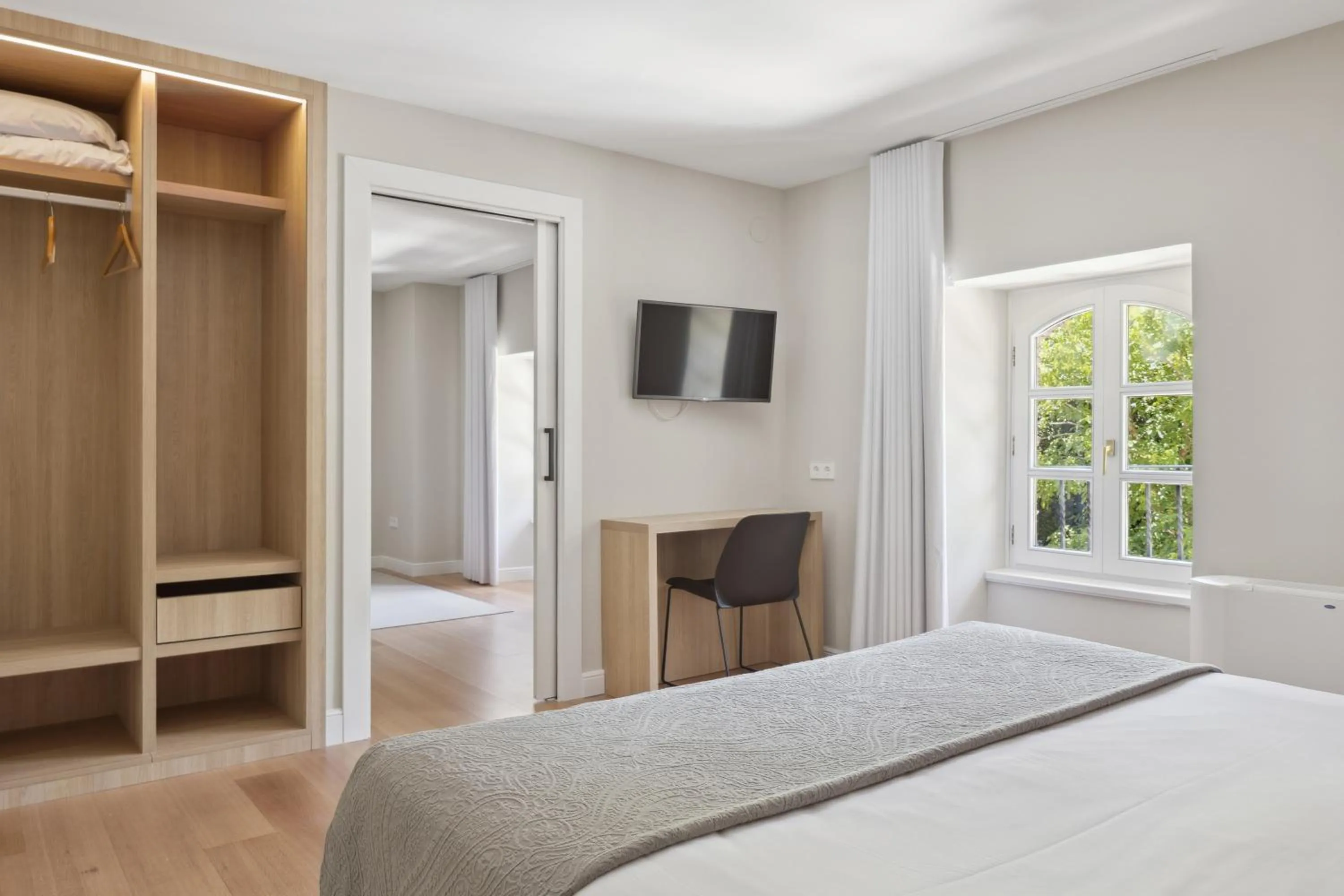 Bed in Hotel Venta de Etxalar