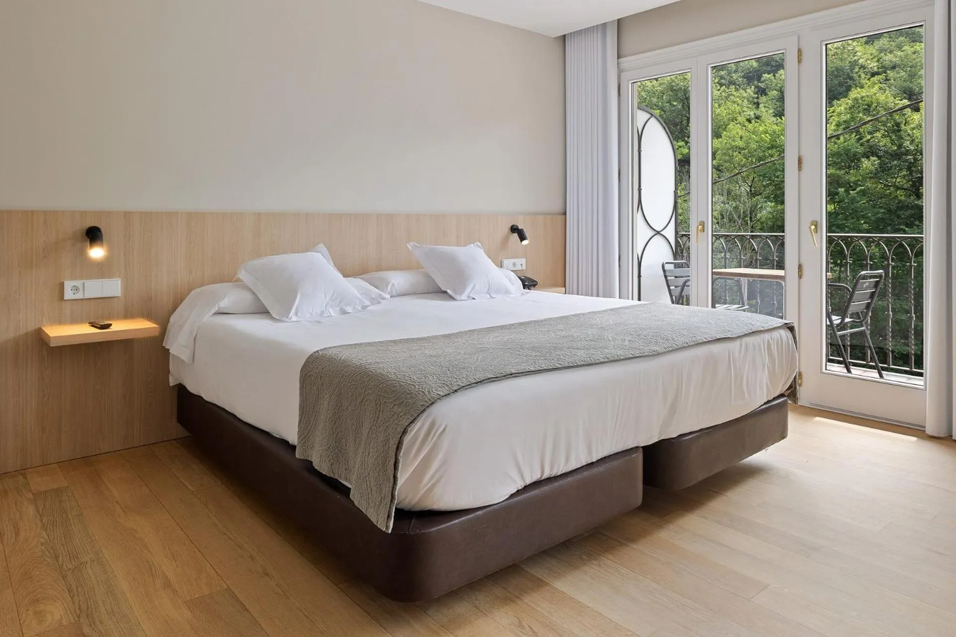 Bed in Hotel Venta de Etxalar