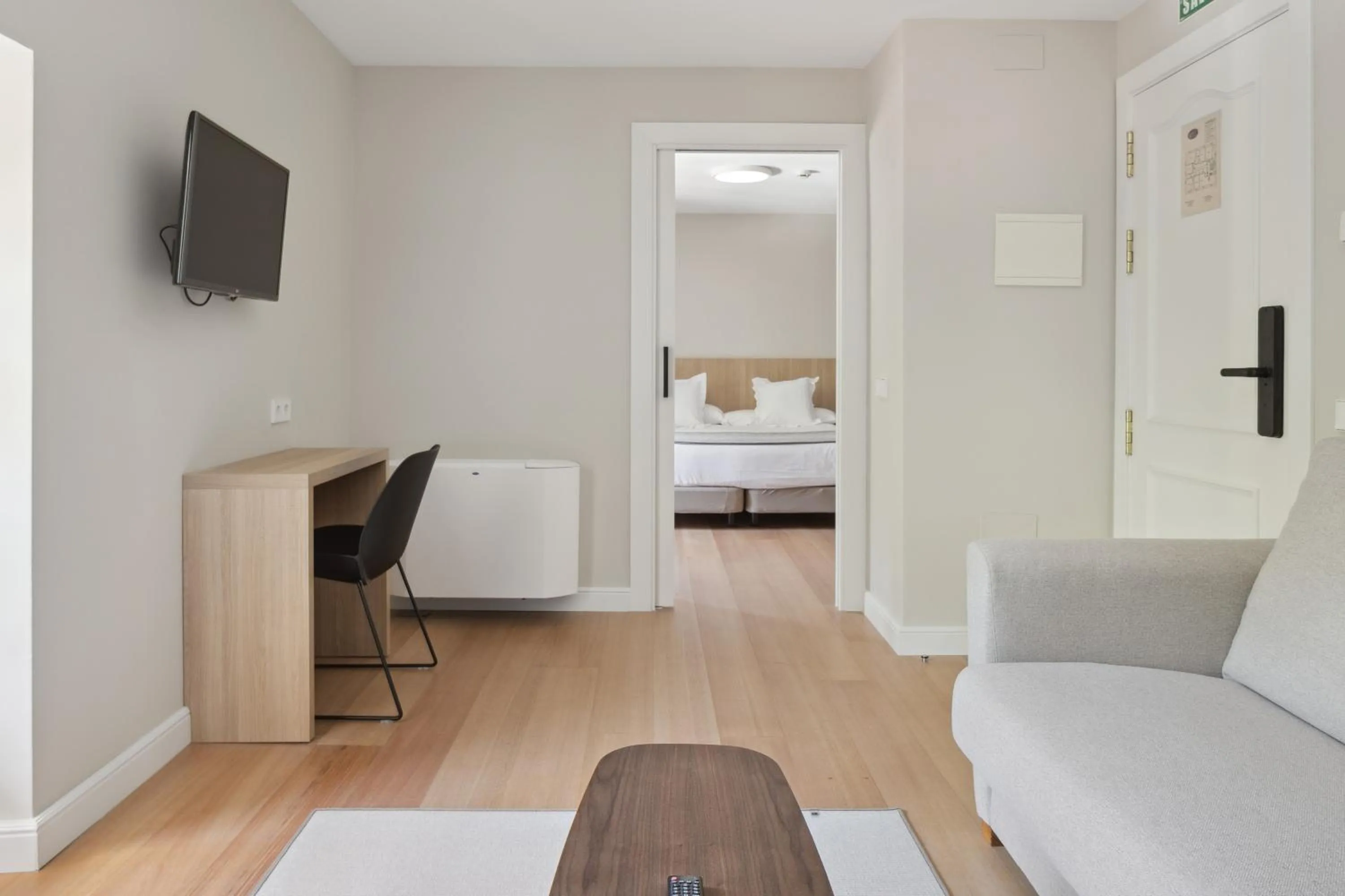 Bed in Hotel Venta de Etxalar