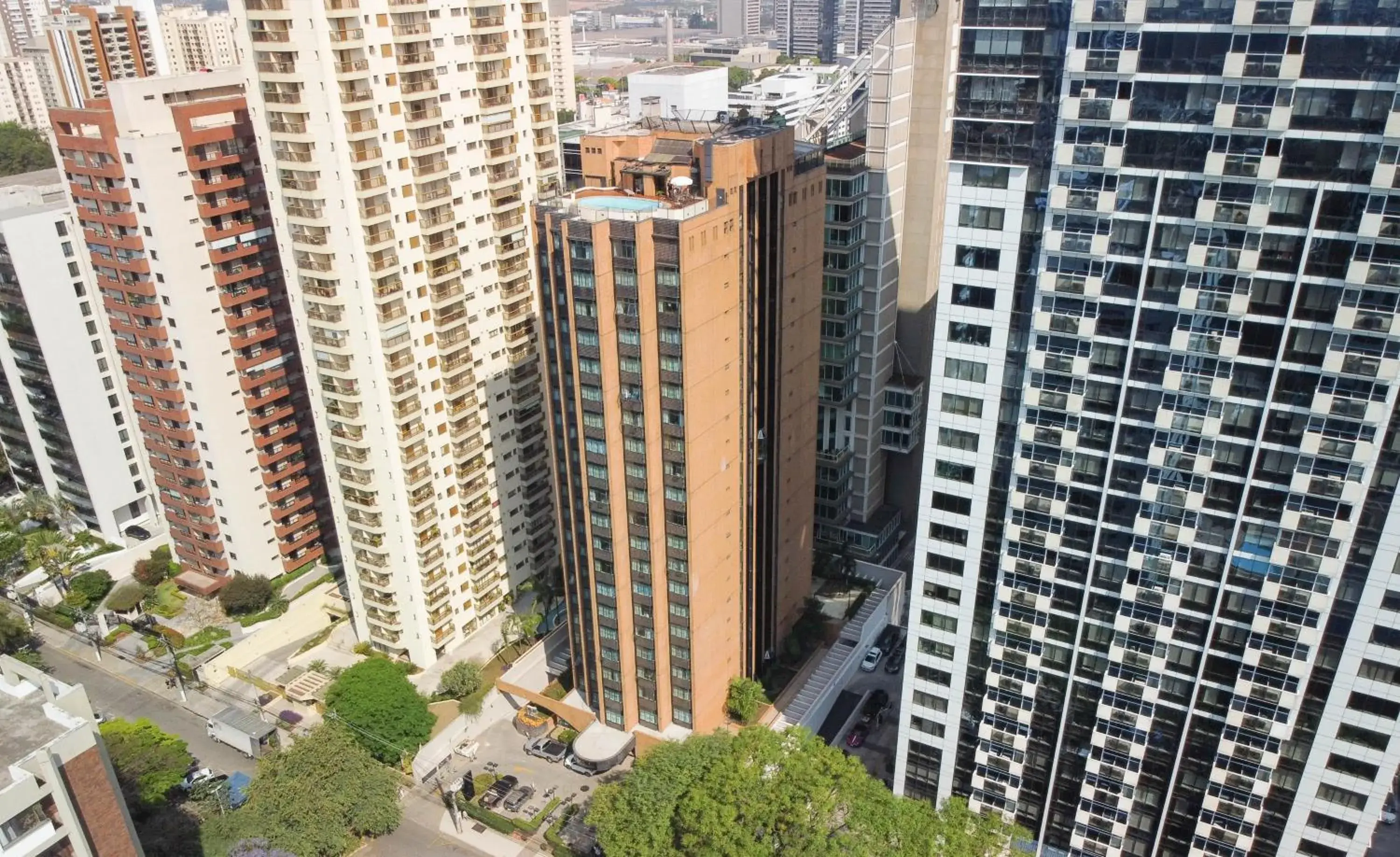 Property building in Sol Alphaville Hotel & Residence Property building in Sol Alphaville Hotel & Residence