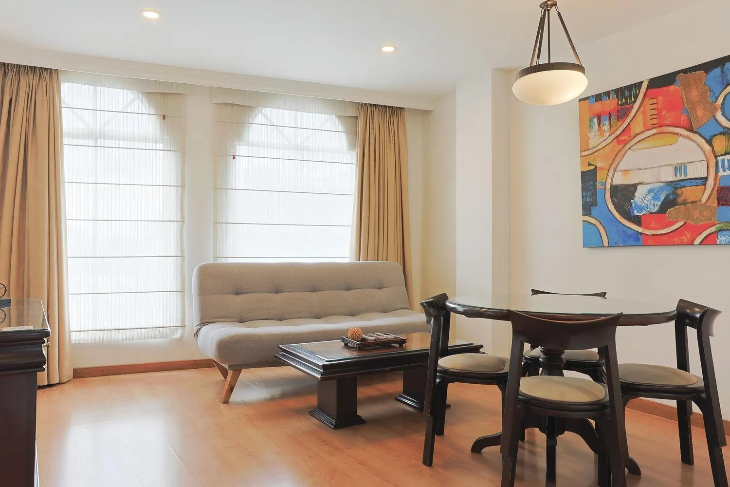 Living room in Hotel Hill House Usaquén