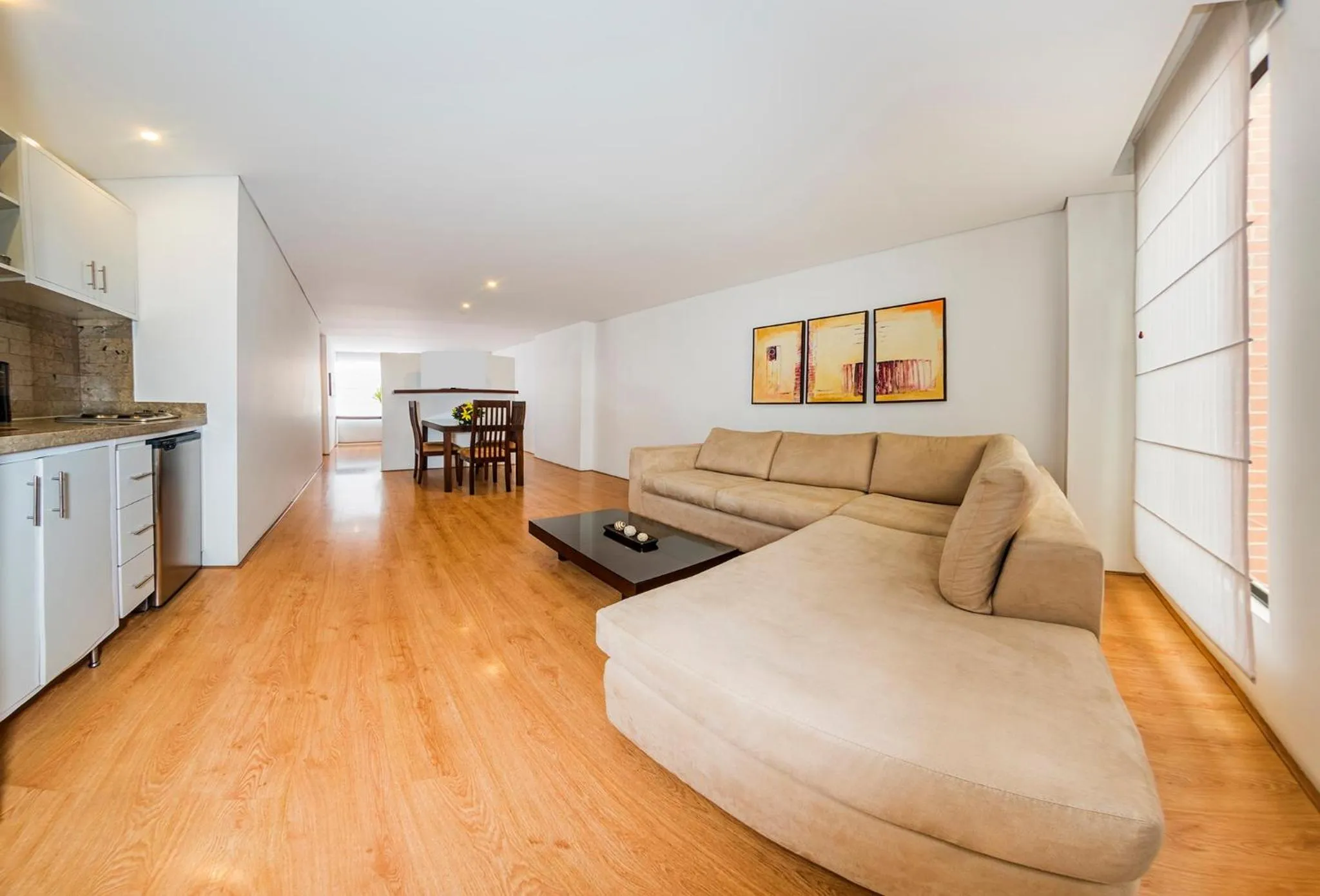 Kitchen or kitchenette in Hotel Hill House Usaquén
