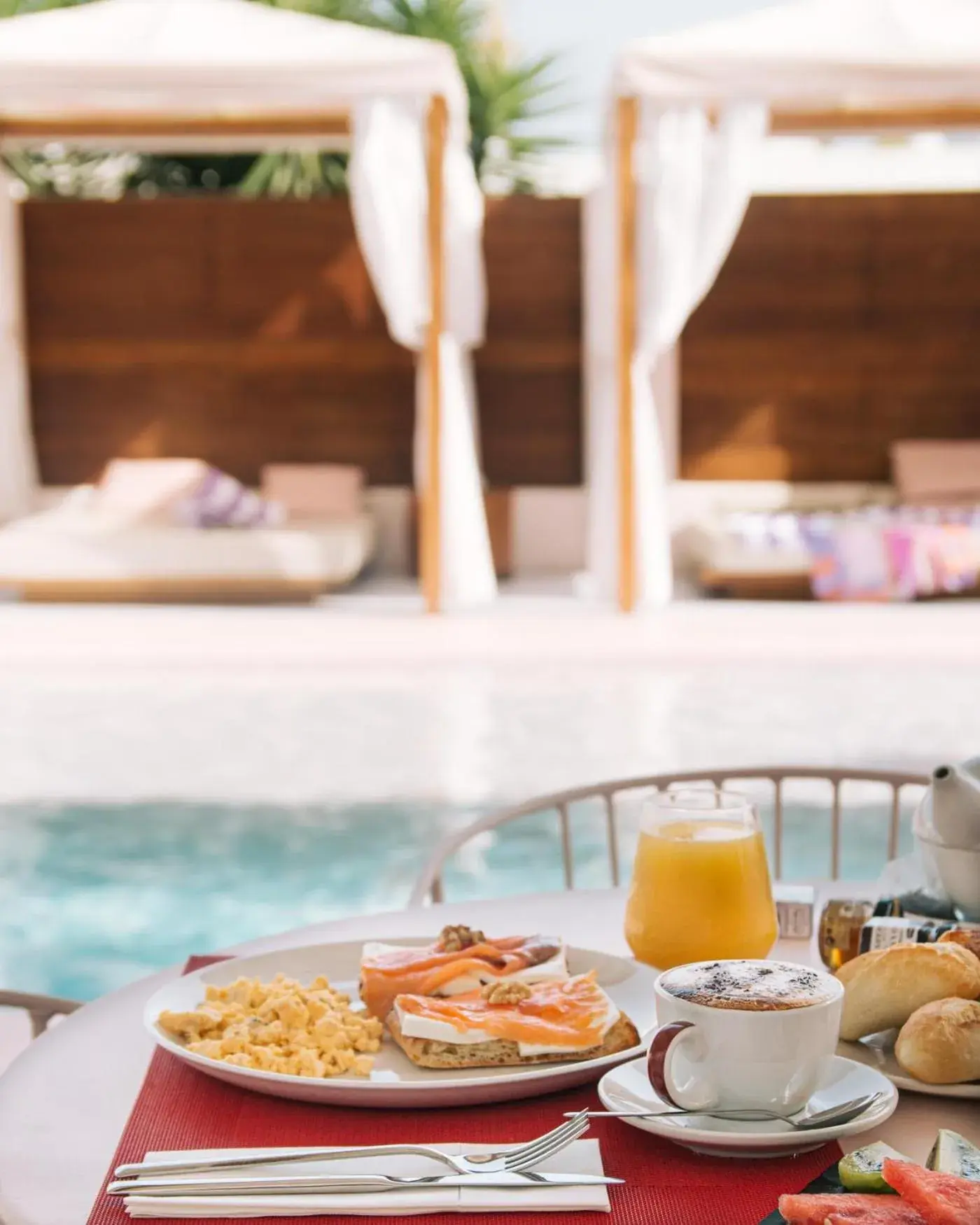 Pool view in Paradiso Ibiza Art Hotel - Adults Only Pool view in Paradiso Ibiza Art Hotel - Adults Only