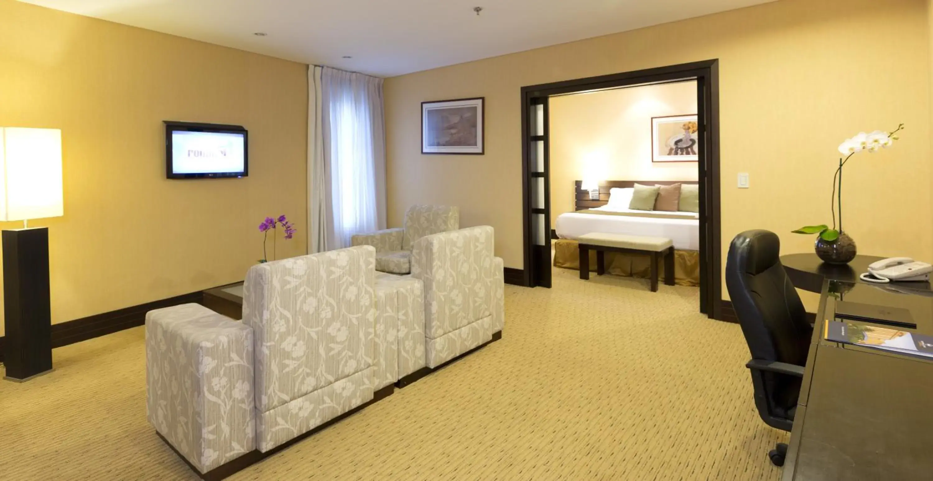 Living room, Bed in Eurobuilding Express Maiquetía Living room, Bed in Eurobuilding Express Maiquetía