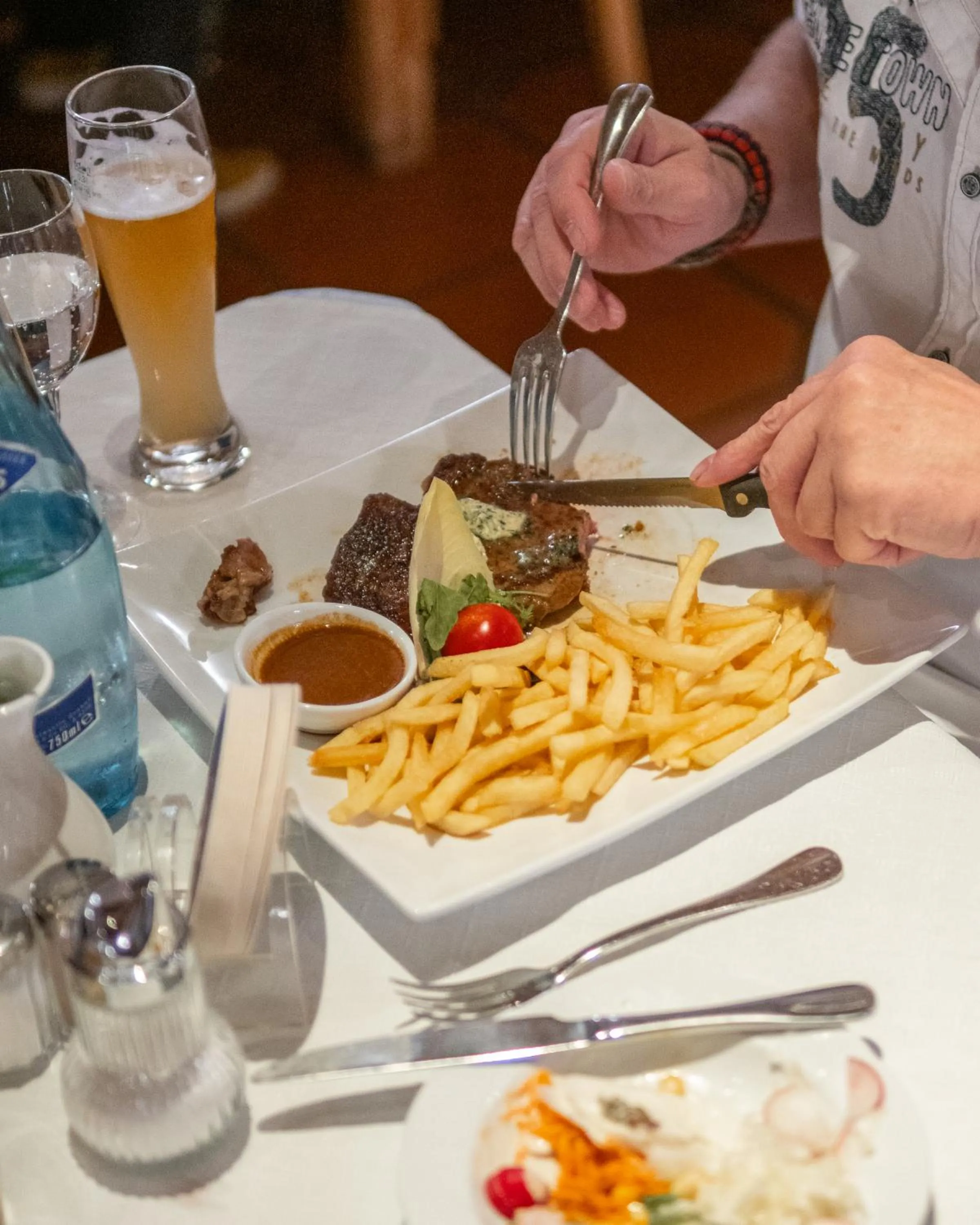 Food and drinks in Hotel Keindl