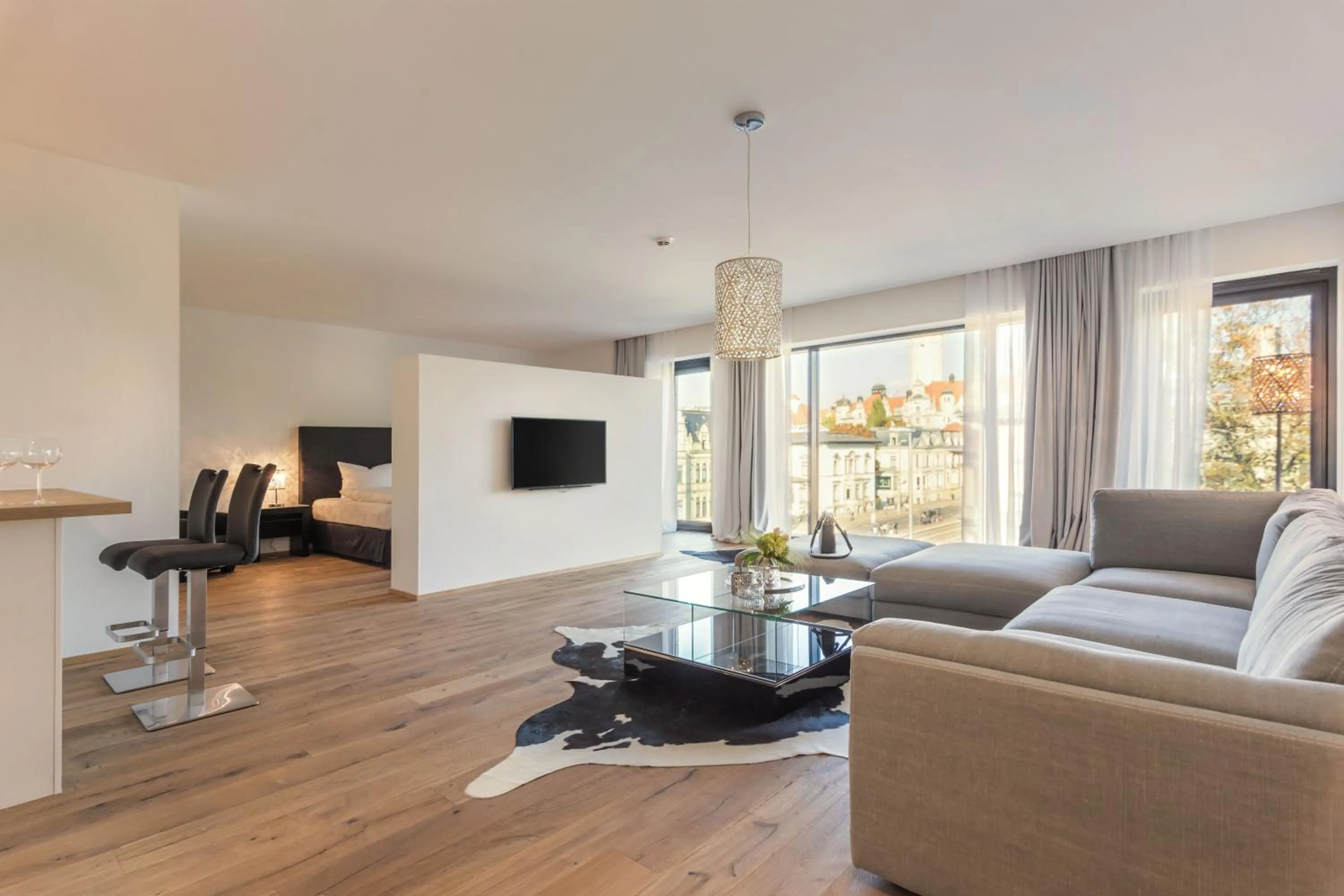 Photo of the whole room in Voss Villa