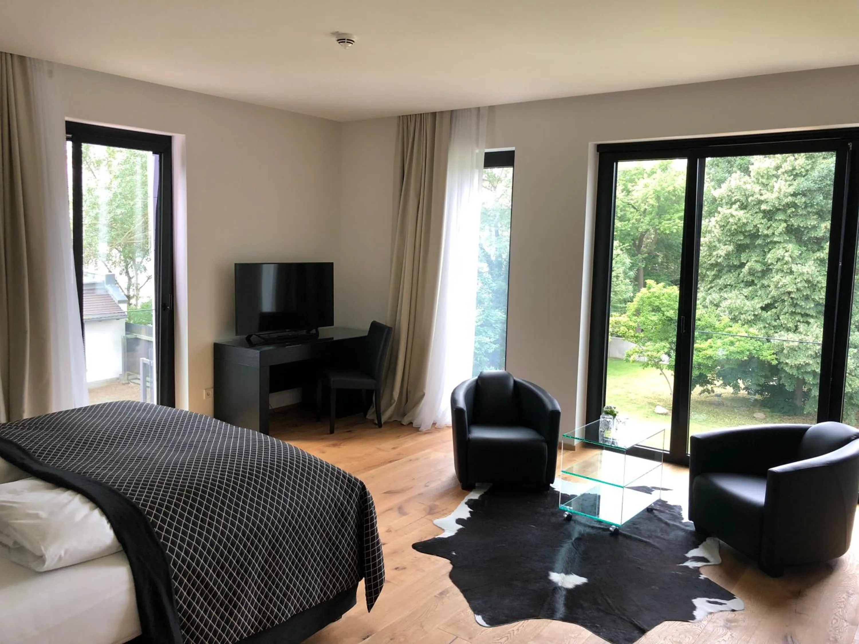 Decorative detail, Bed in Voss Villa