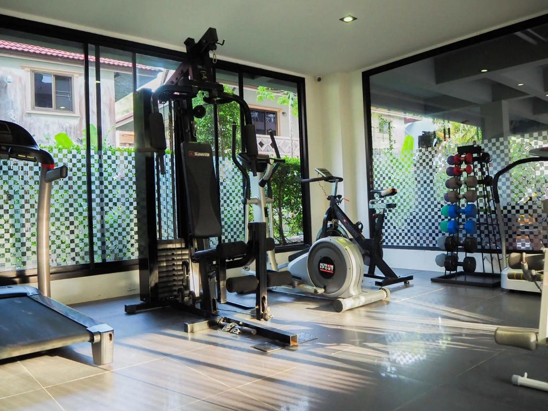 Fitness centre/facilities in West Key Kamala Apartment