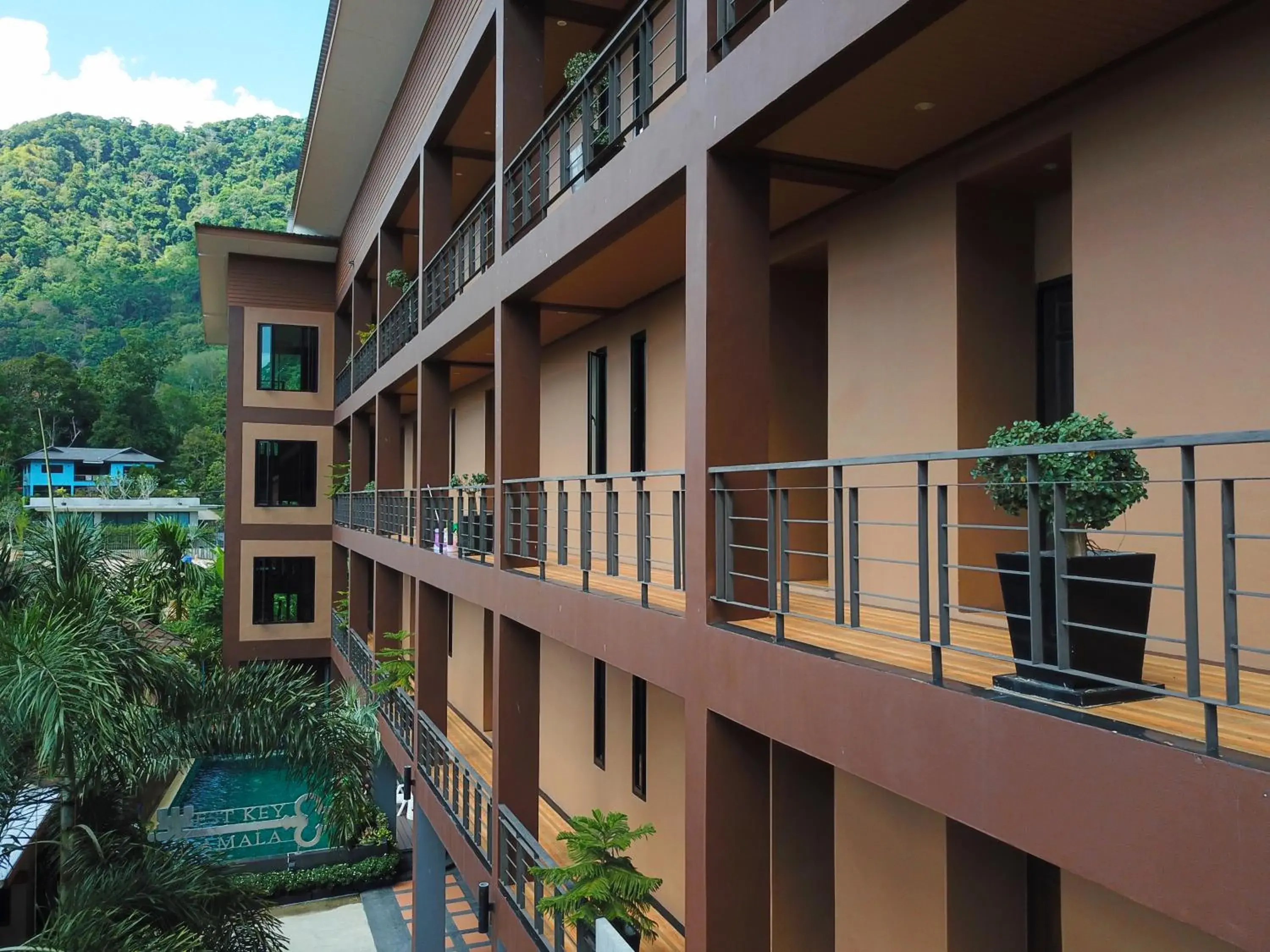 Property building in West Key Kamala Apartment Property building in West Key Kamala Apartment