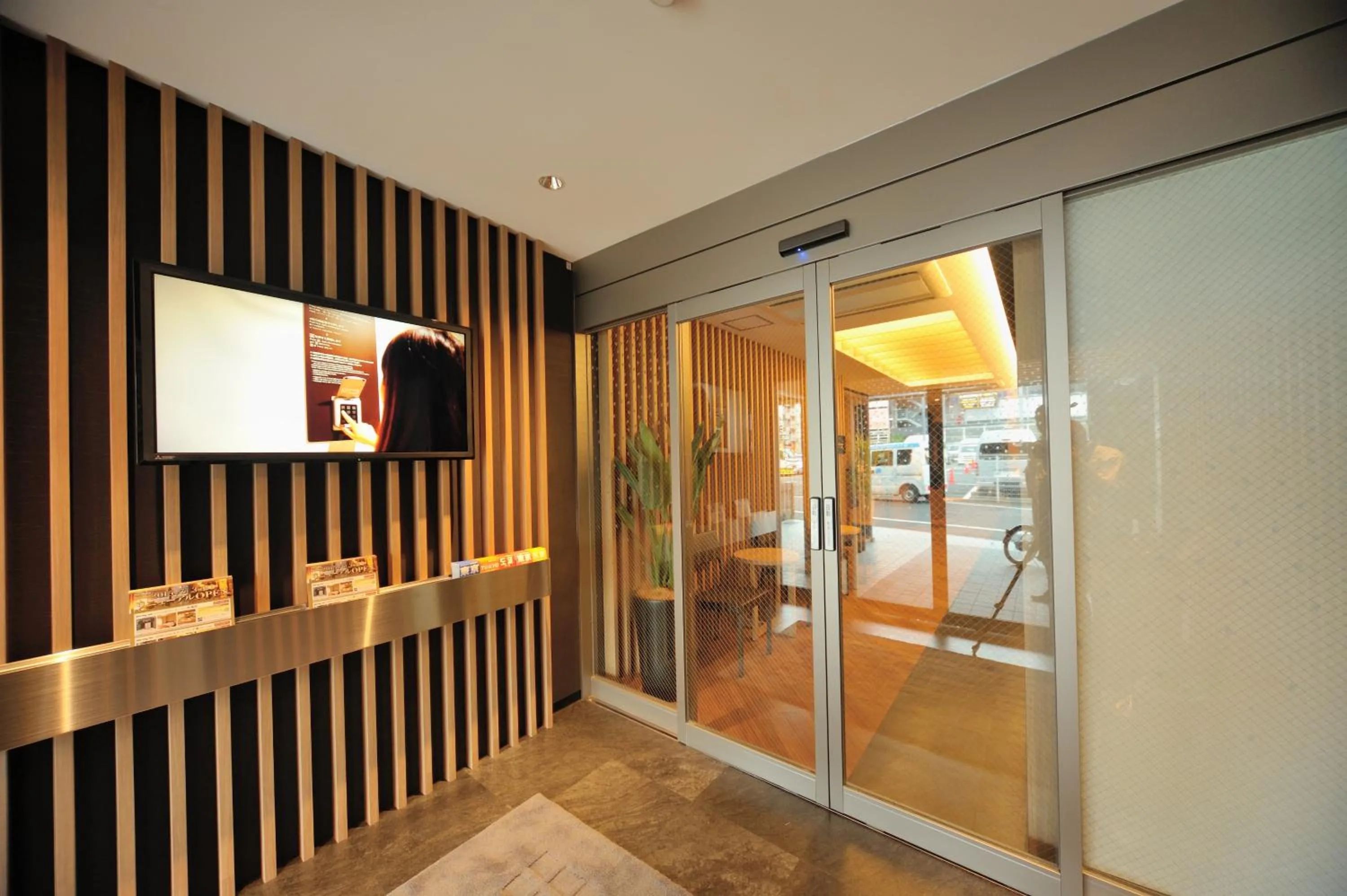 Decorative detail in Dormy Inn Express Meguro Aobadai Hot Spring