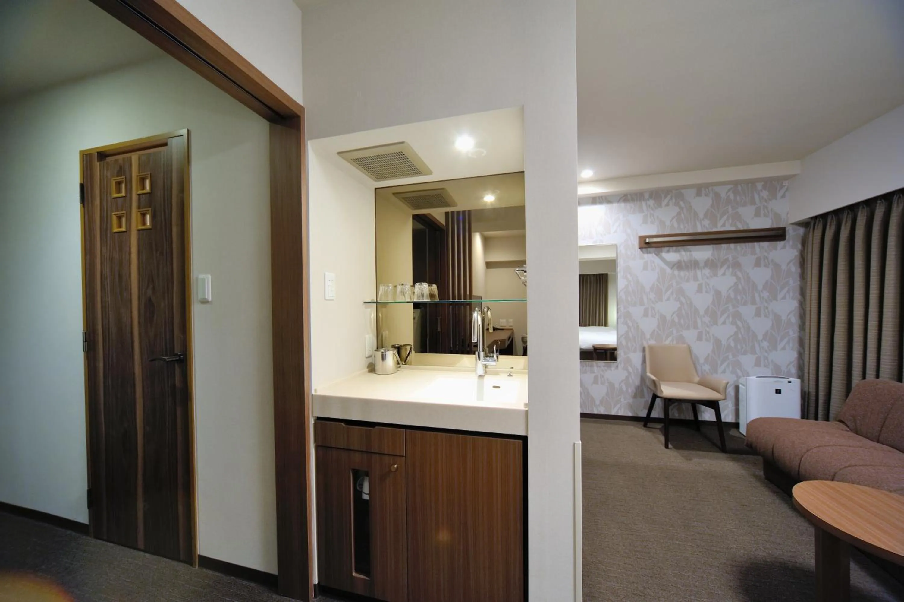 Decorative detail in Dormy Inn Express Meguro Aobadai Hot Spring