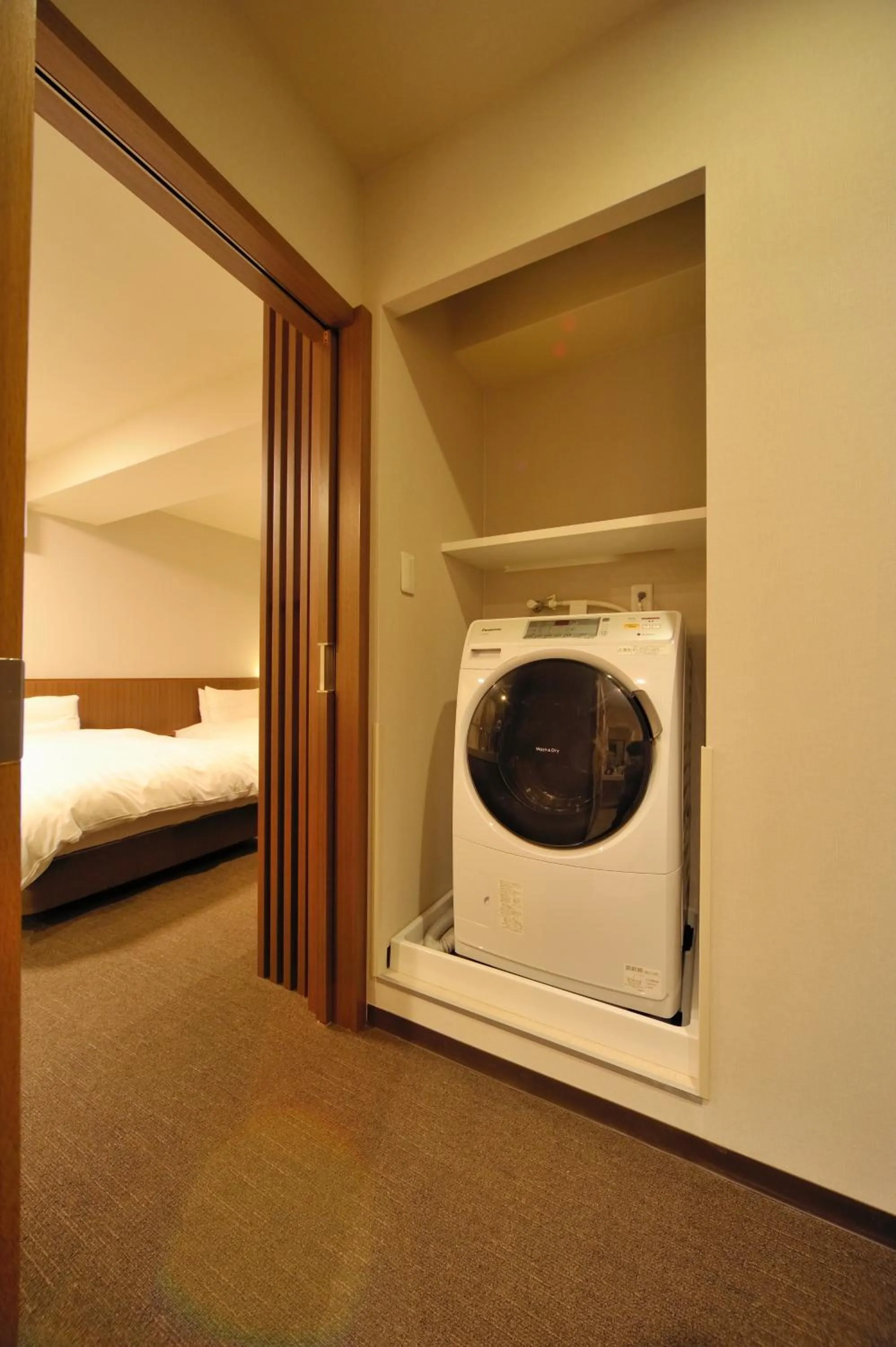 View (from property/room), Bed in Dormy Inn Express Meguro Aobadai Hot Spring