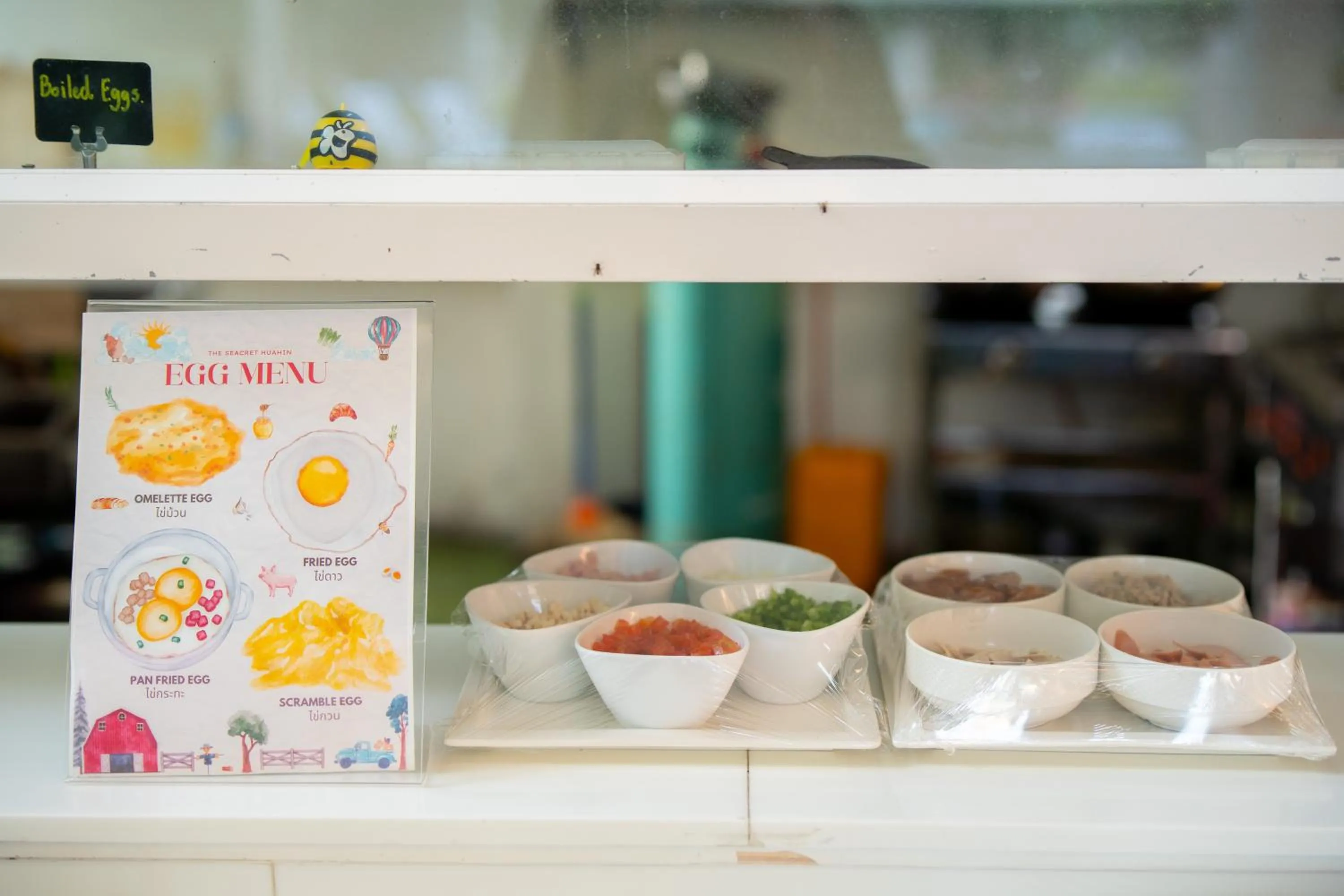 Food and drinks in The Sea Cret Hua Hin