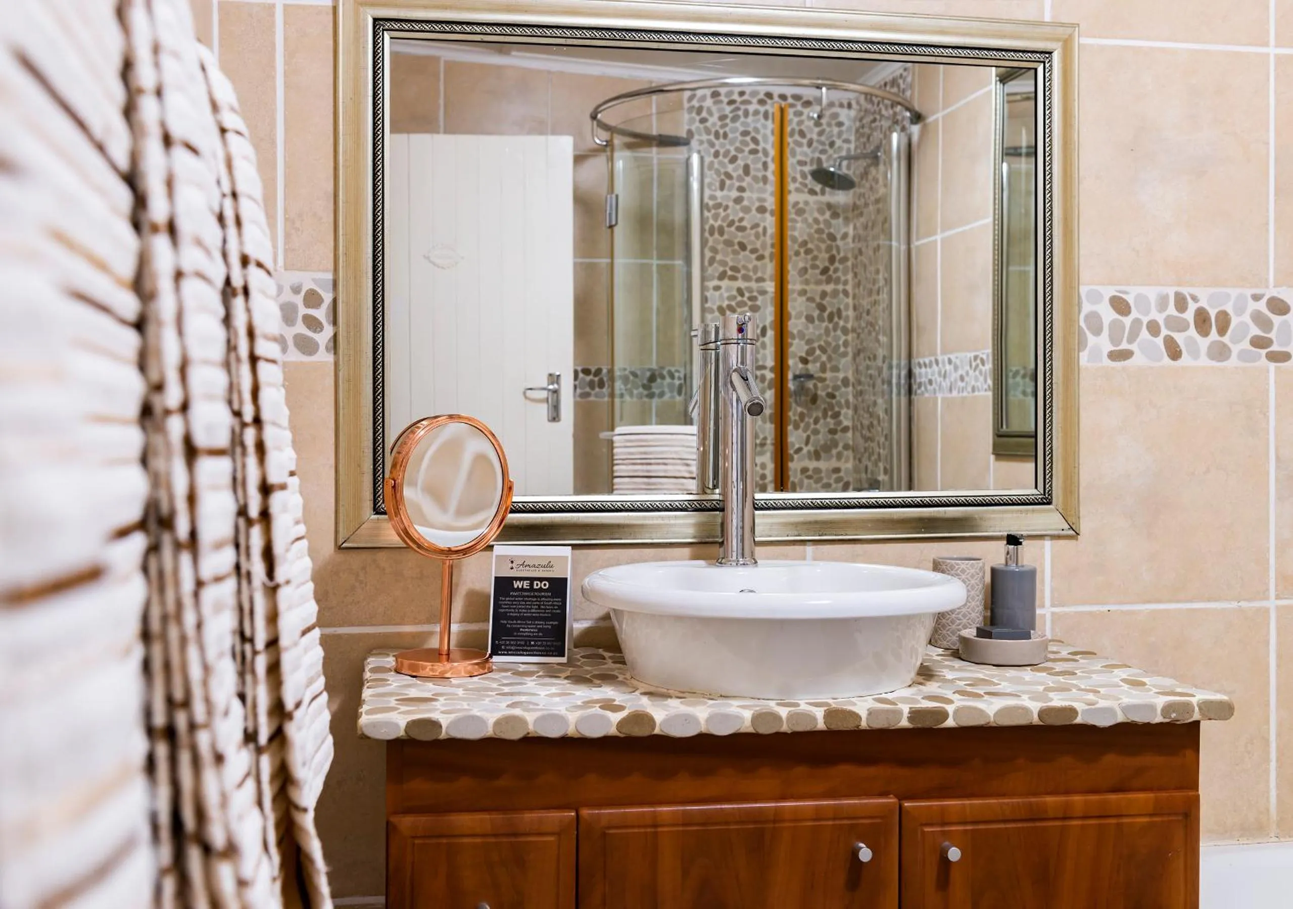 Shower in Ama Zulu Guesthouse & Safaris