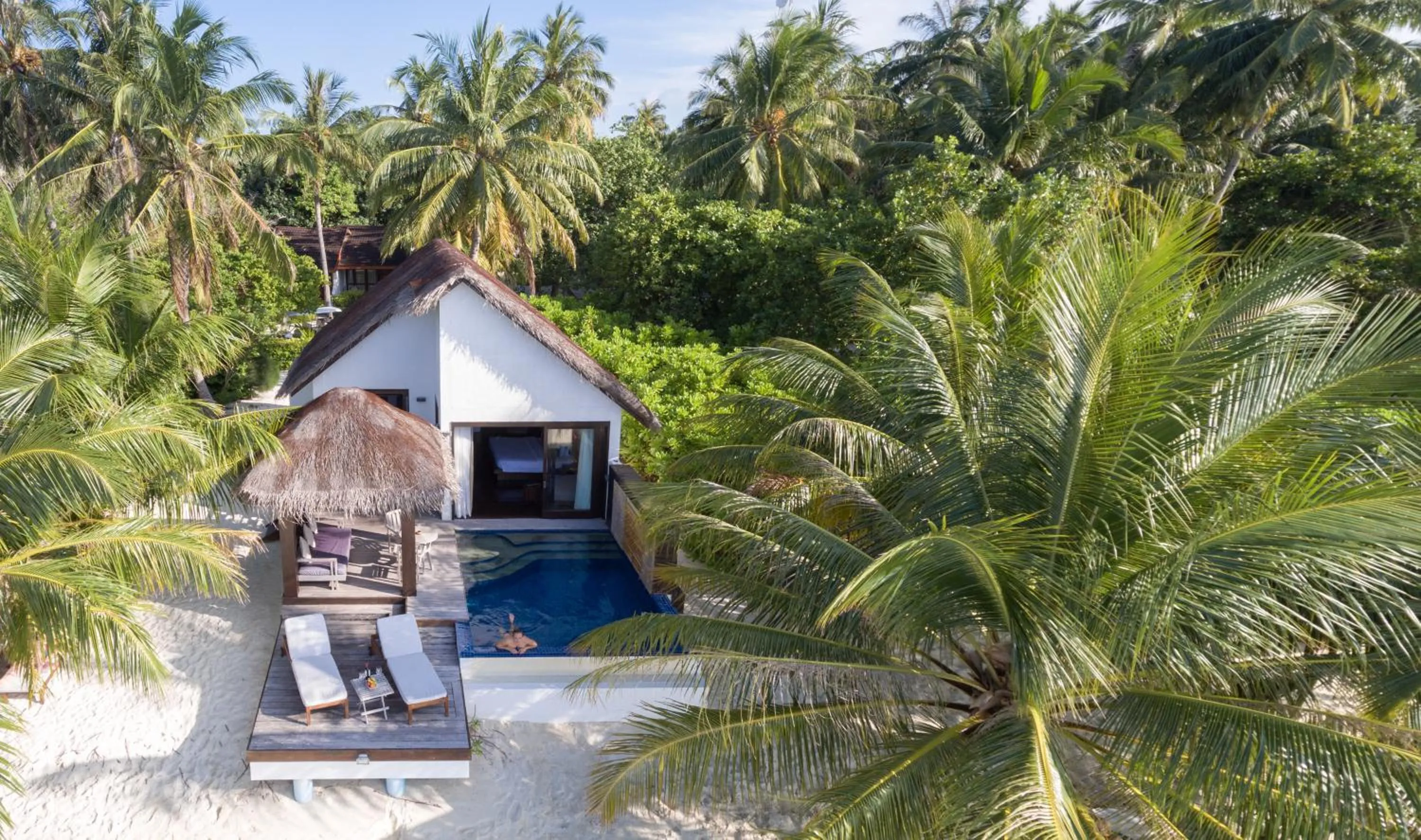 Natural landscape in Bandos Maldives