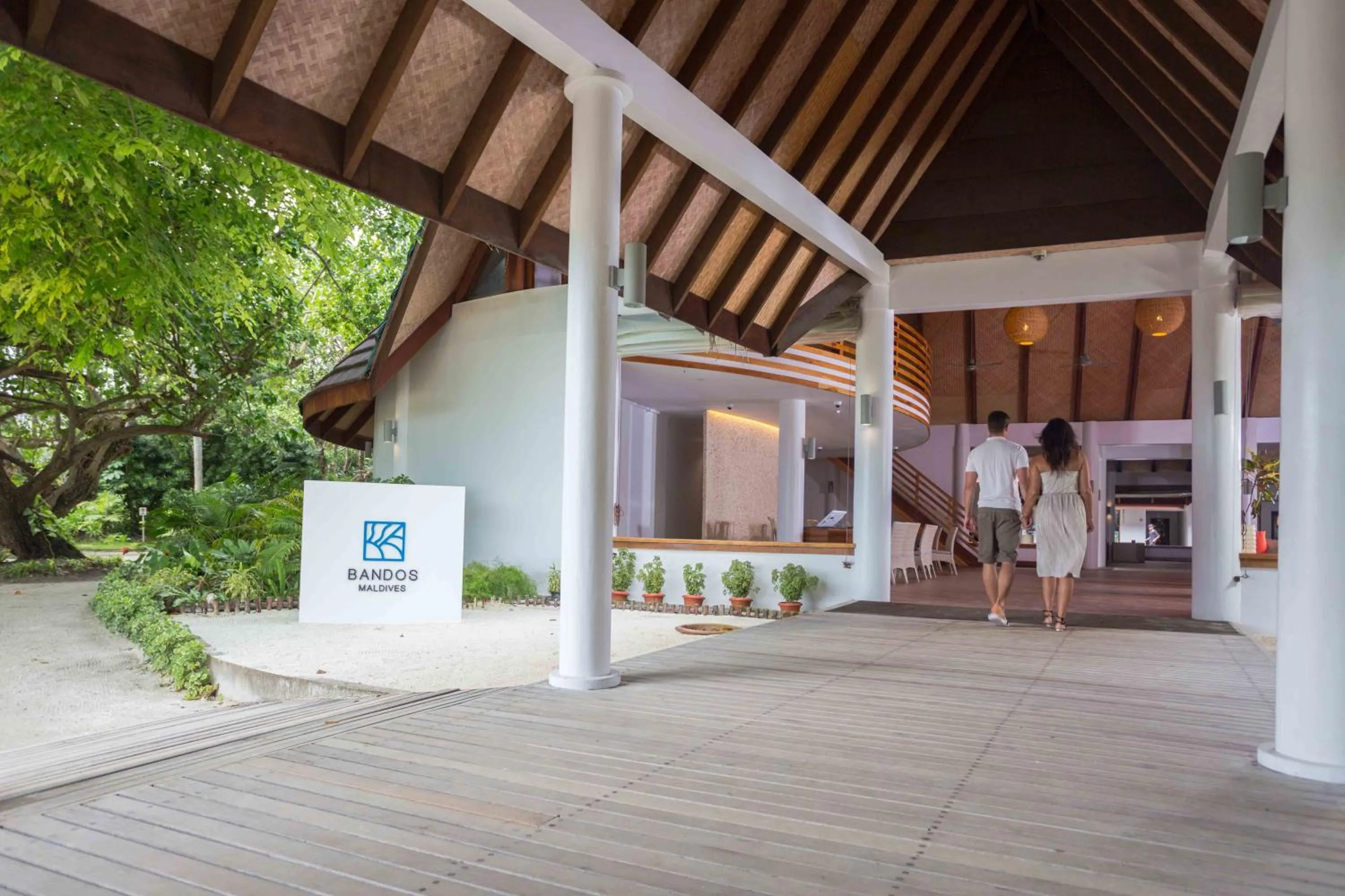 Lobby or reception in Bandos Maldives