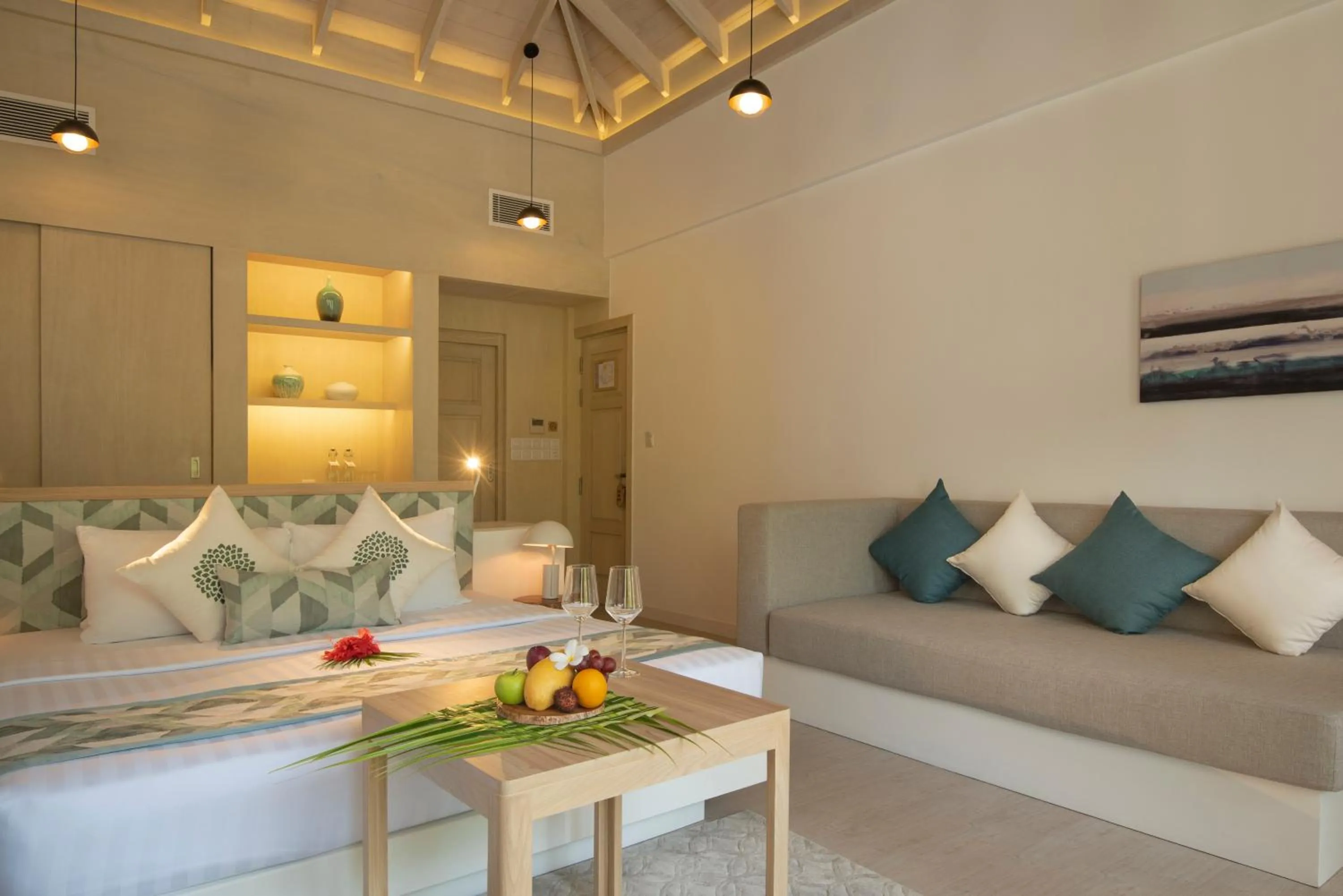 Living room in Bandos Maldives