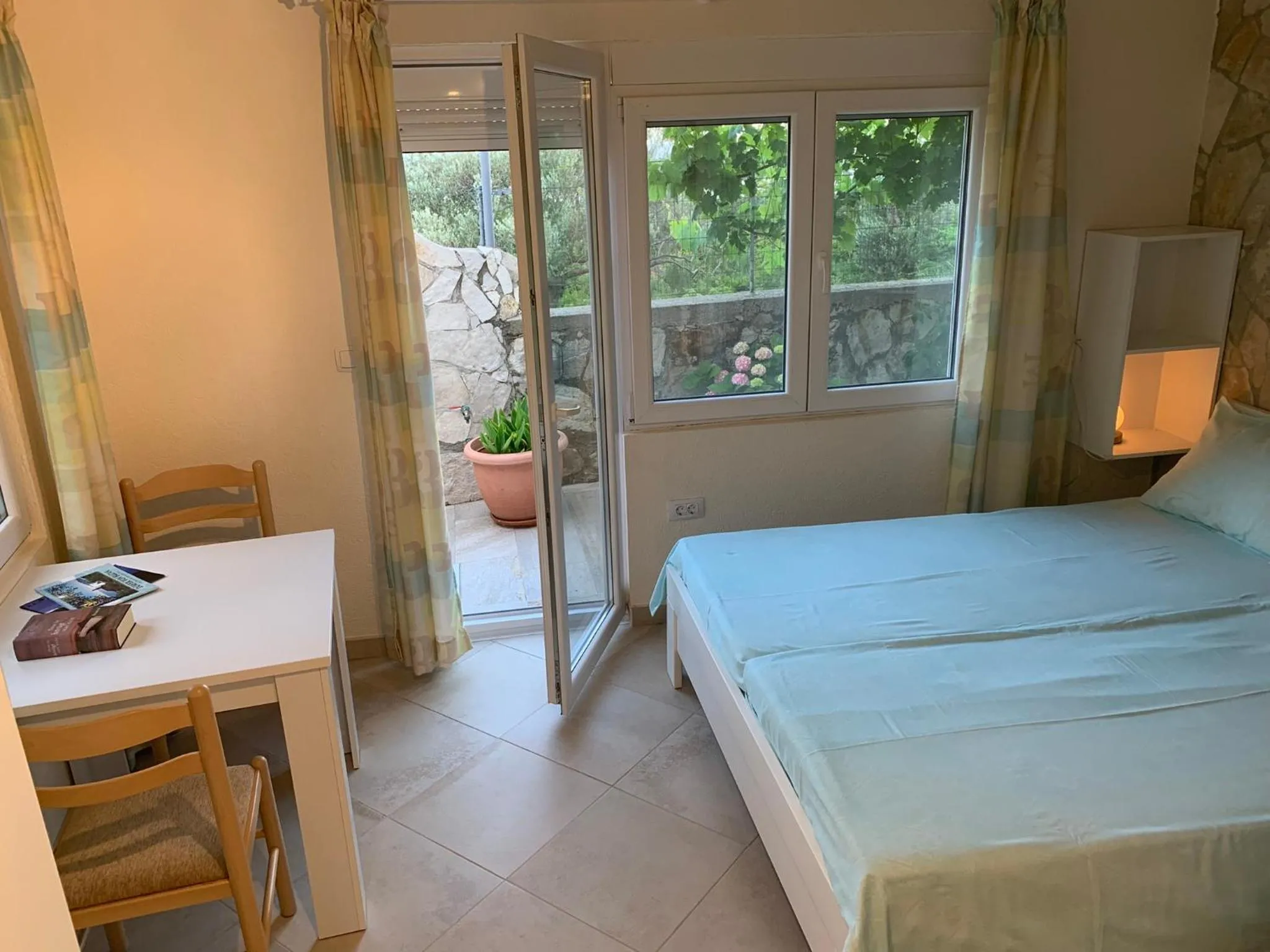 Bed in Apartments Mirian