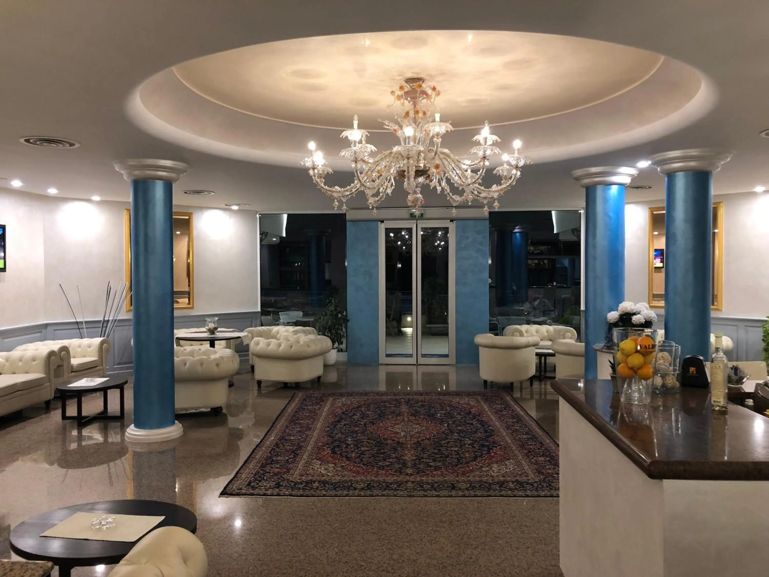 Lobby or reception in Grand Hotel Playa