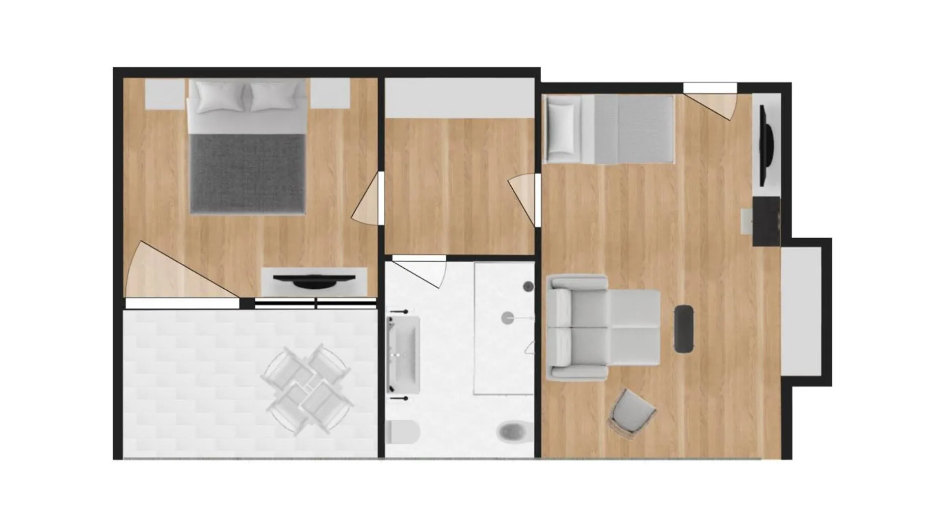 Floor plan in Grand Hotel Playa