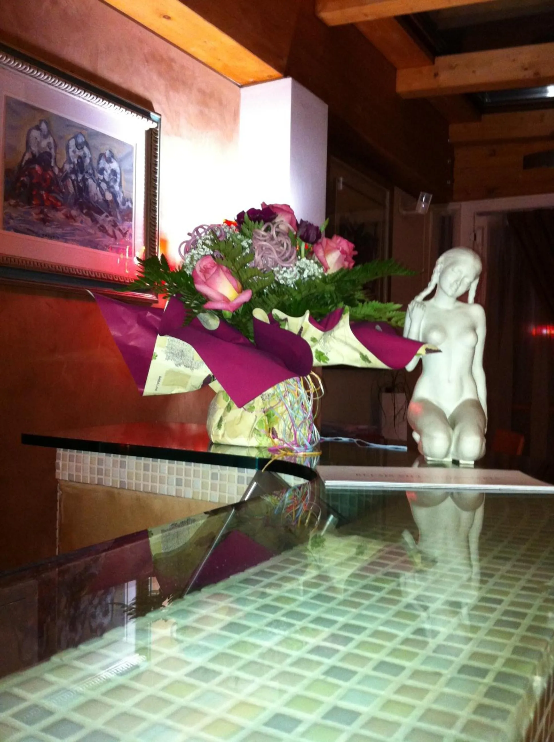 Decorative detail in Relais Villa Annamaria Bed end Breakfast