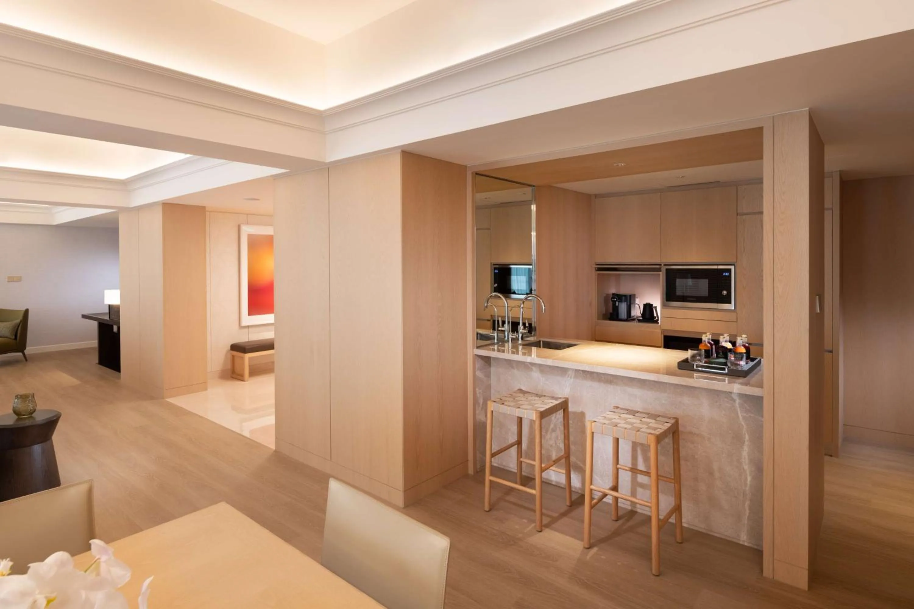 Kitchen or kitchenette in Conrad Singapore Orchard