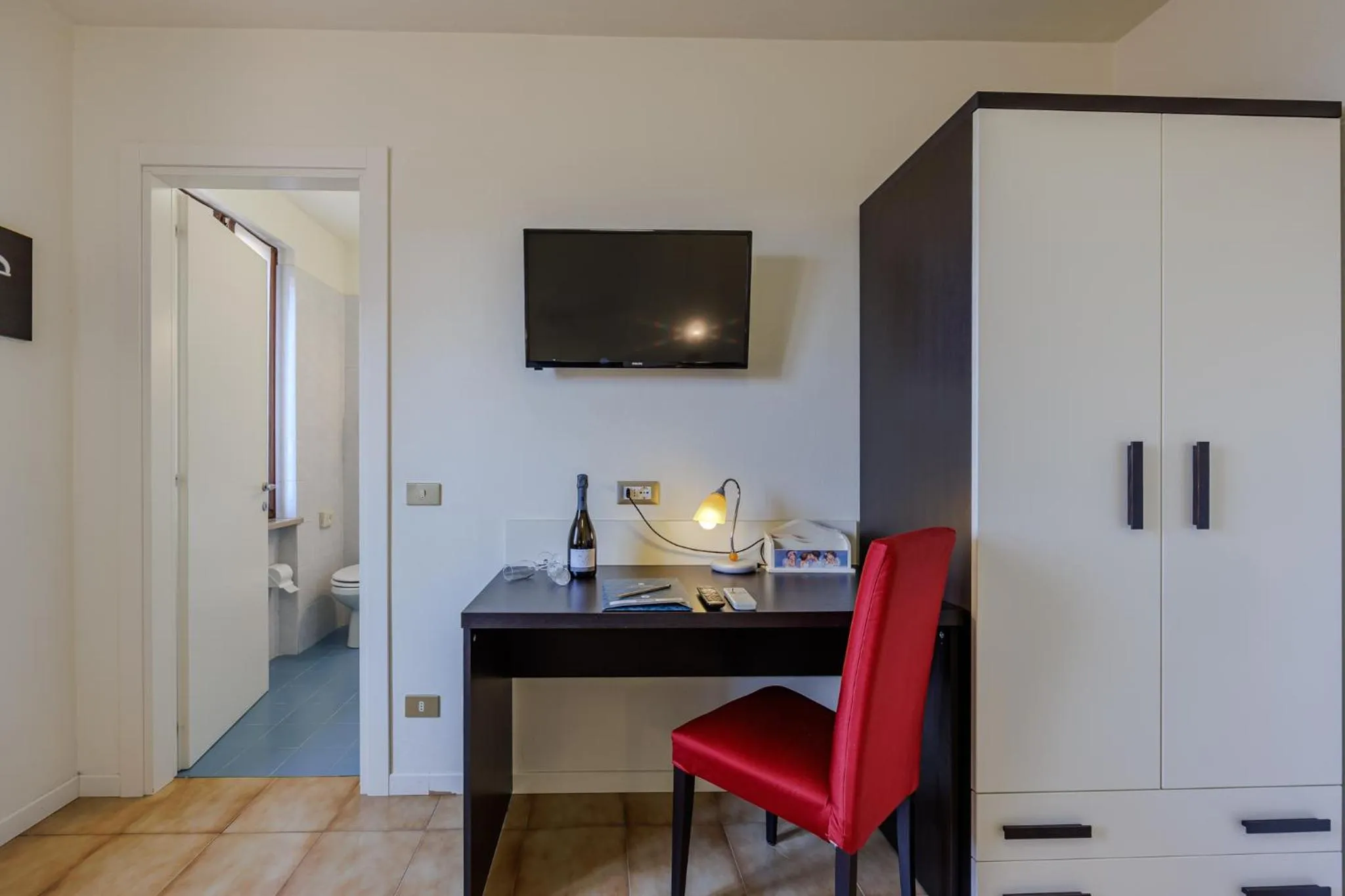 Bedroom in Hotel Alla Torre